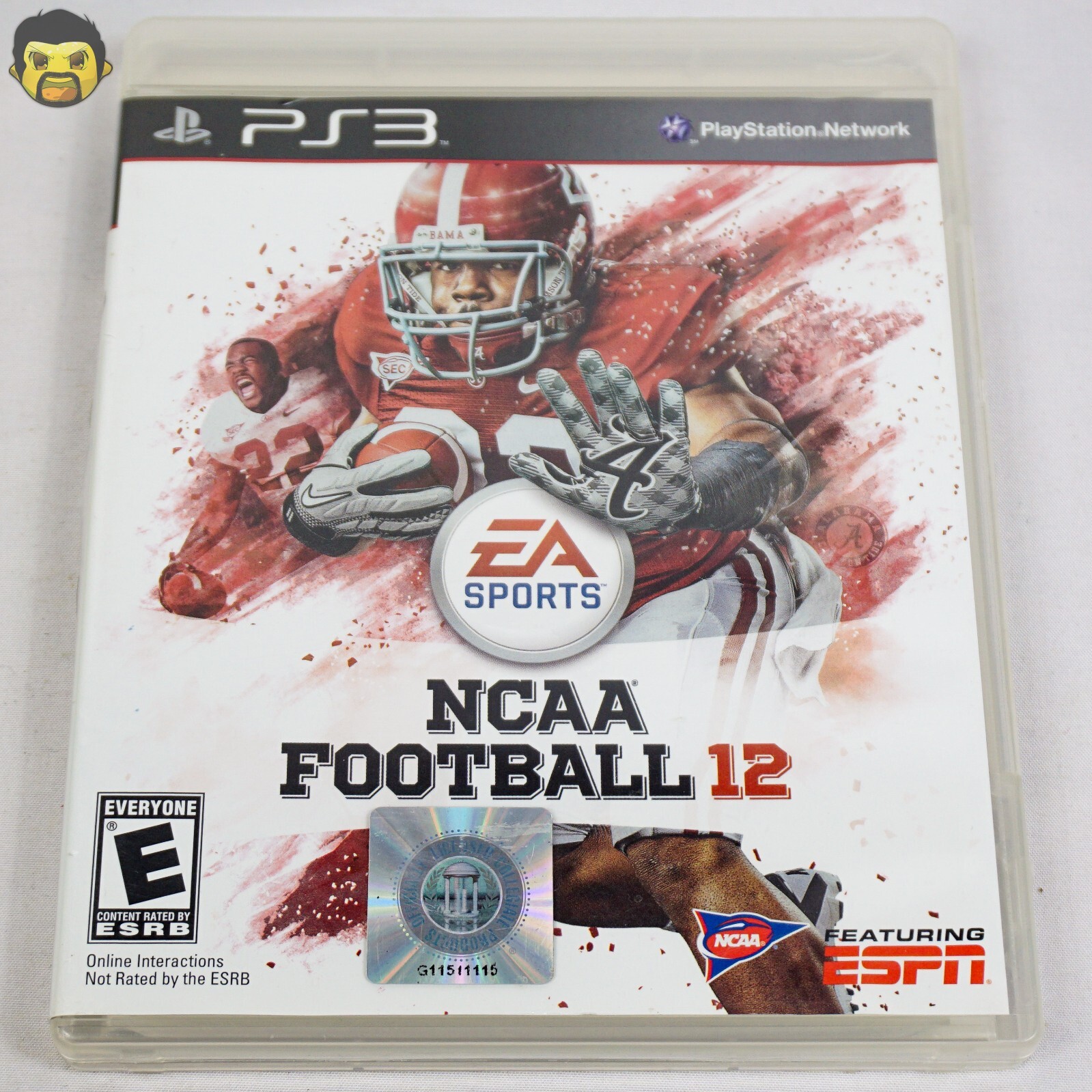 NCAA Football 12 PS3 CIB Sony PlayStation 3 Complete with Manual Tested C
