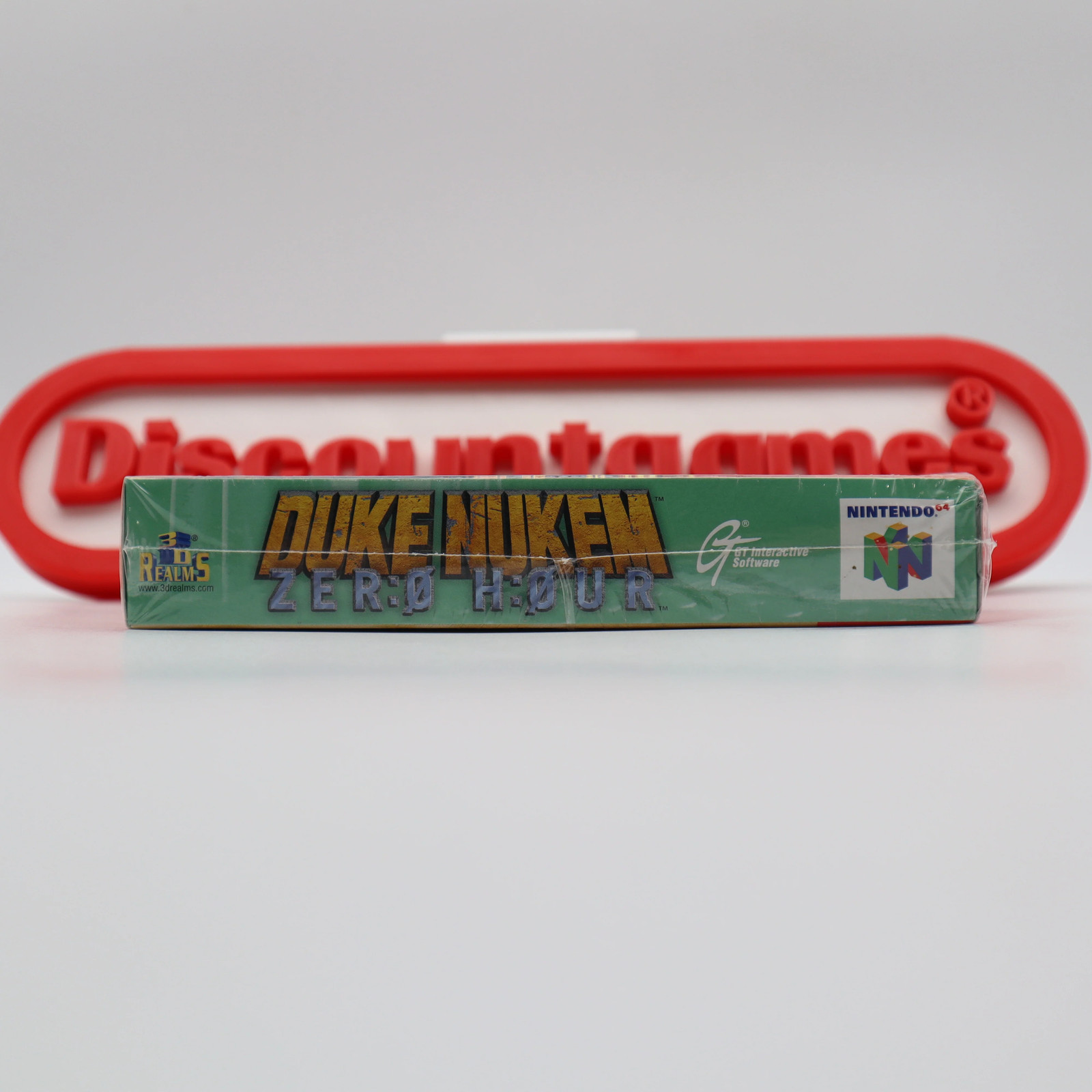 N64 Nintendo 64 DUKE NUKEM: ZERO HOUR -NEW & Factory Sealed w/ Authentic V-Seam!