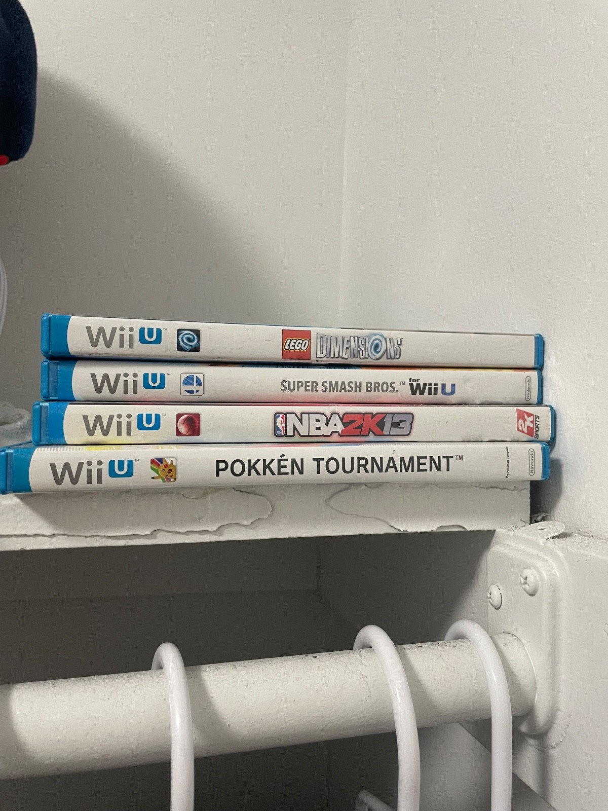 Nintendo Wii U WUP-001(02) 8GB White Console System Bundle Tested Working