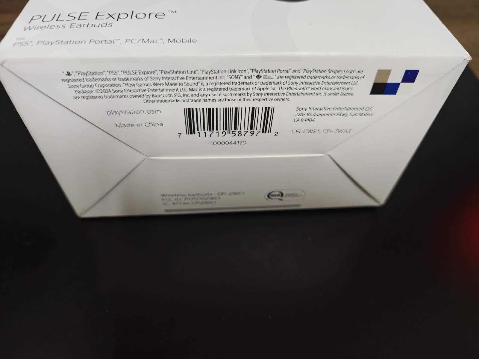 Sony – Playstation Pulse Explore Wireless Earbuds (CFI-ZWE1) – Black New!!!