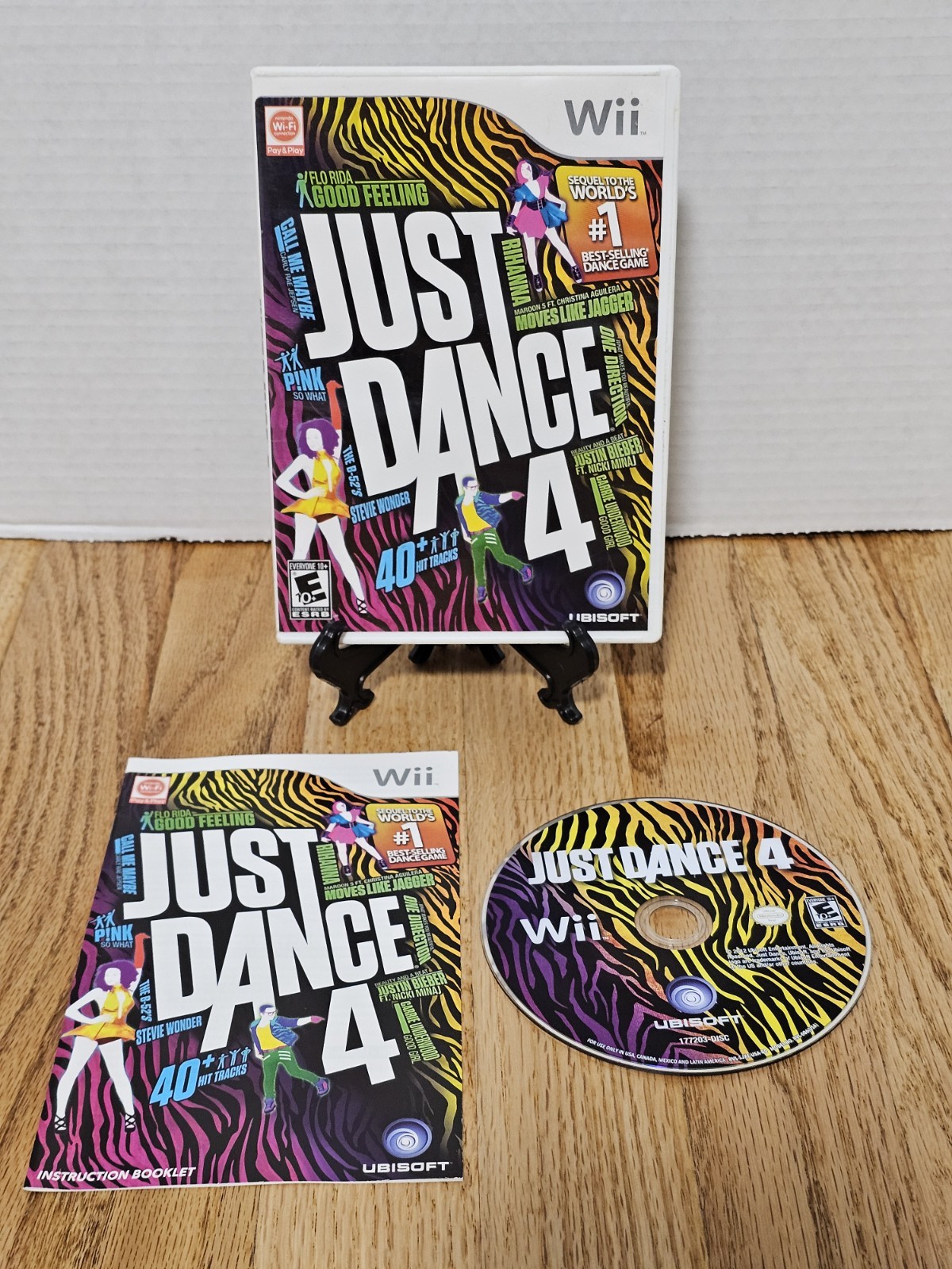 Just Dance 4 (Nintendo Wii) CIB Complete w/ Manual – Tested
