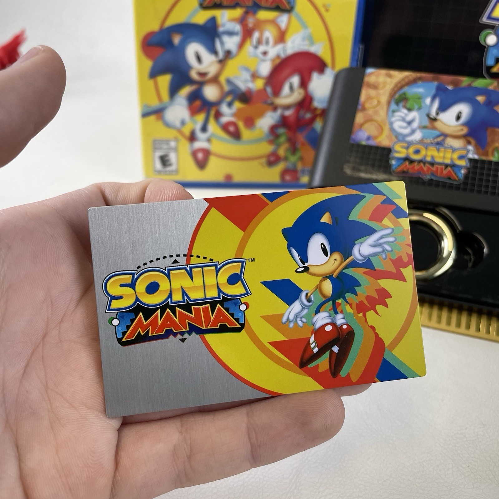 Sonic Mania Collector Edition (PlayStation 4 PS4) Authentic COMPLETE W GAME!