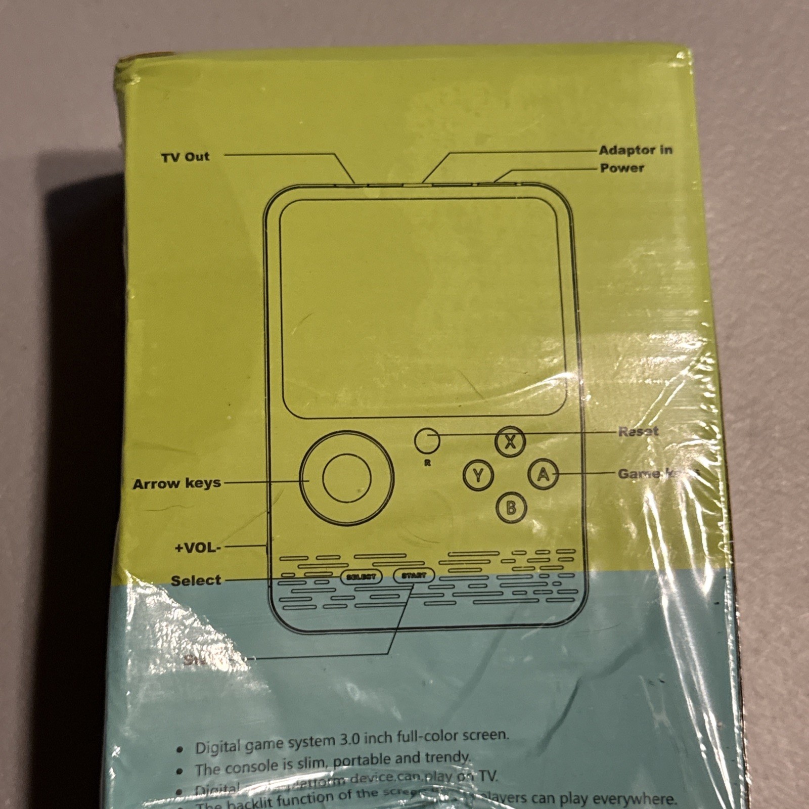G5 Game Box Handheld Player 3.0″ Screen 500 Games Built-In Retro – Brand New