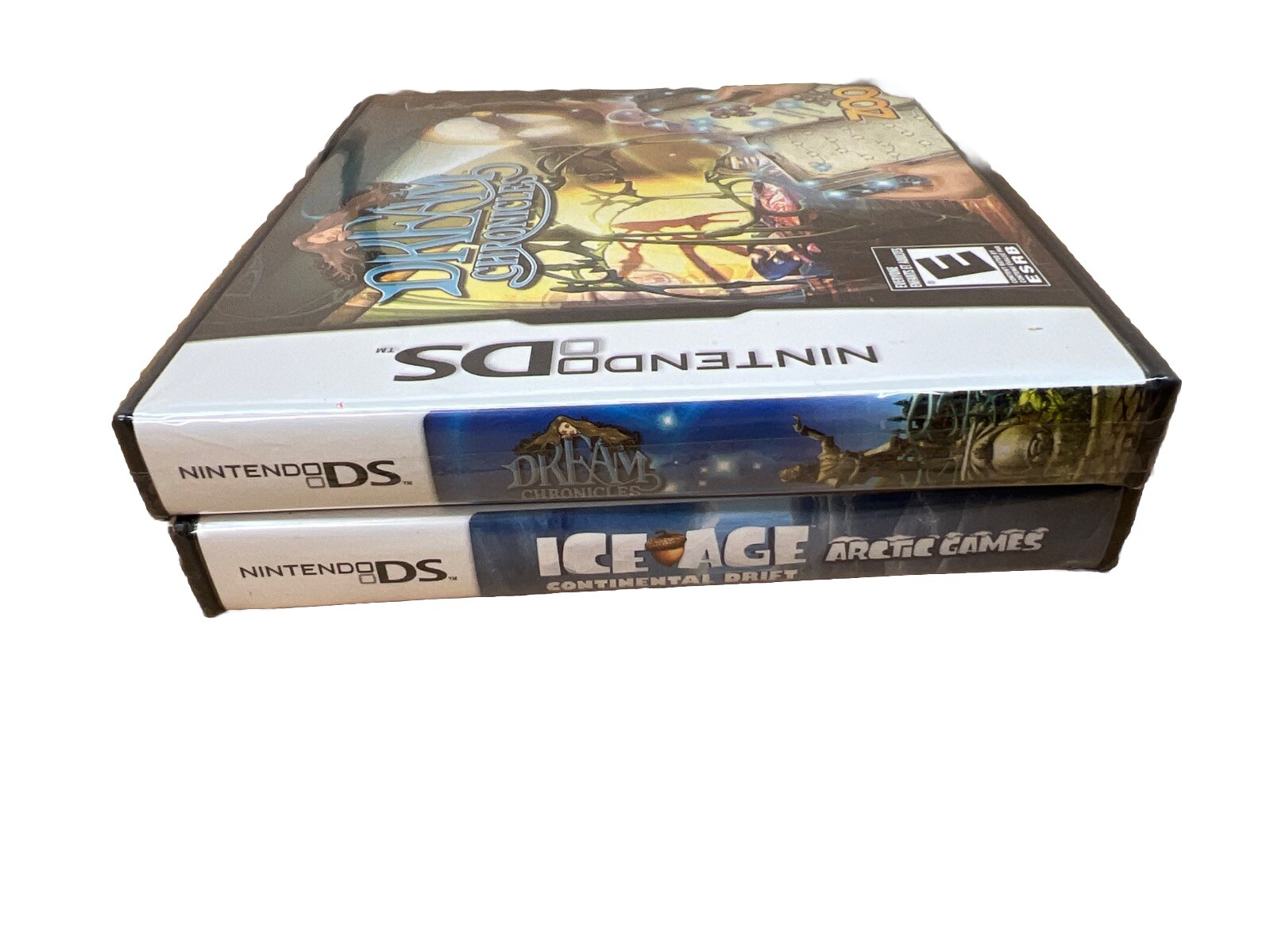Lot Of 2 Nintendo Ds DREAM CHRO ICLES AND ICE AGE CONTINENTAL