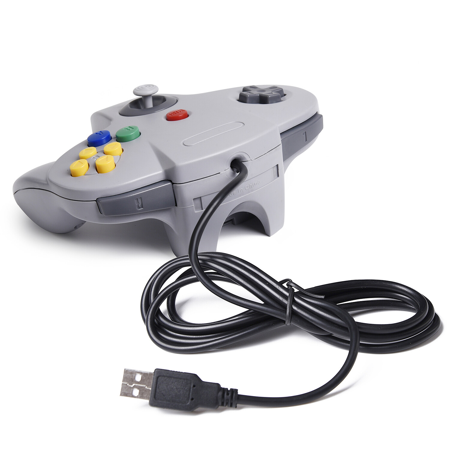 For Nintend 64 N64 USB Controller Gamepad for PC Mac Raspberry Pi 3 Retropie