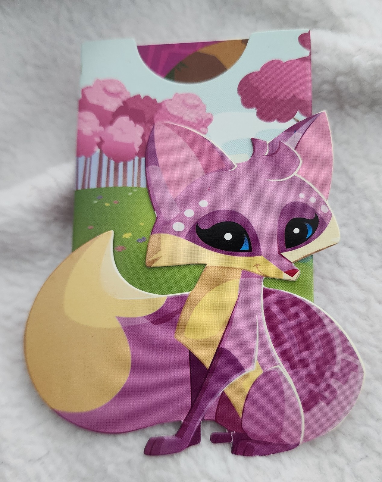 Animal Jam – Winter Box Fox Code Card & Sleeve CULTUREFLY Hft AJ 2016