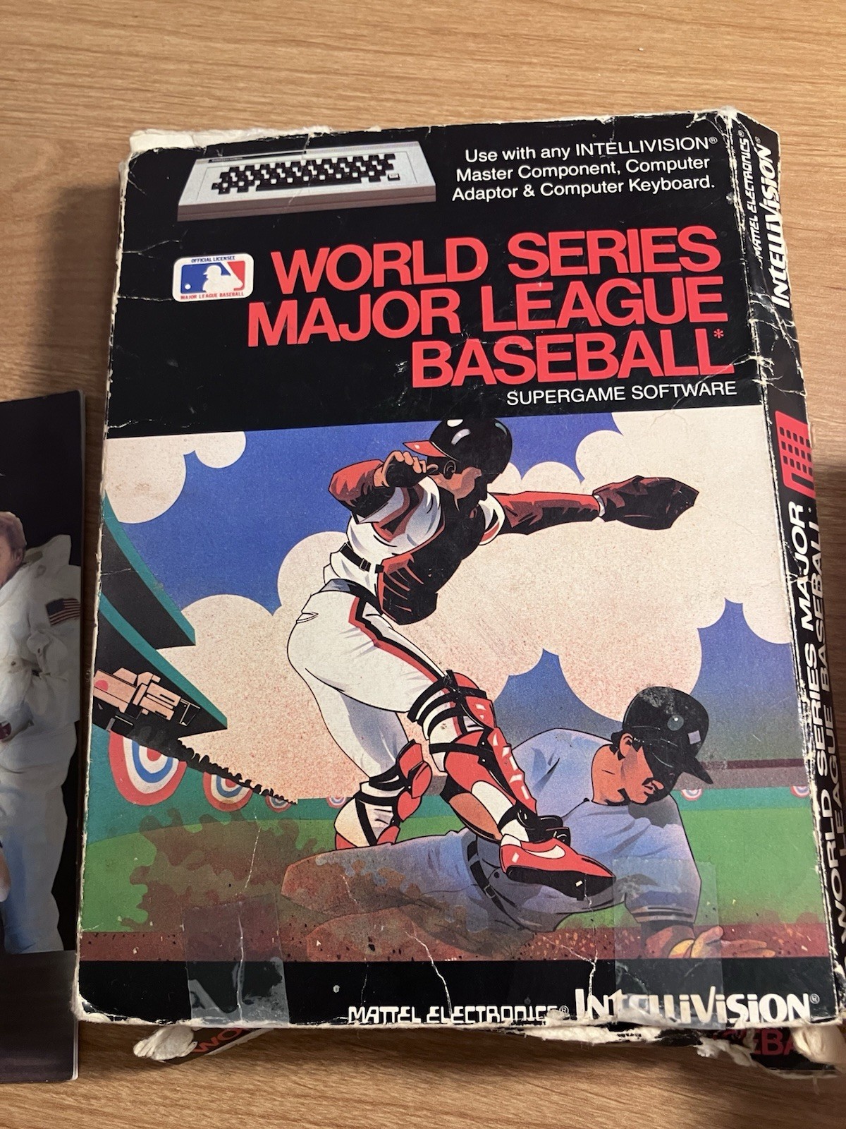 World Series Major League Intellivision ECS 1983 Mattel Edition Very Rare CiB