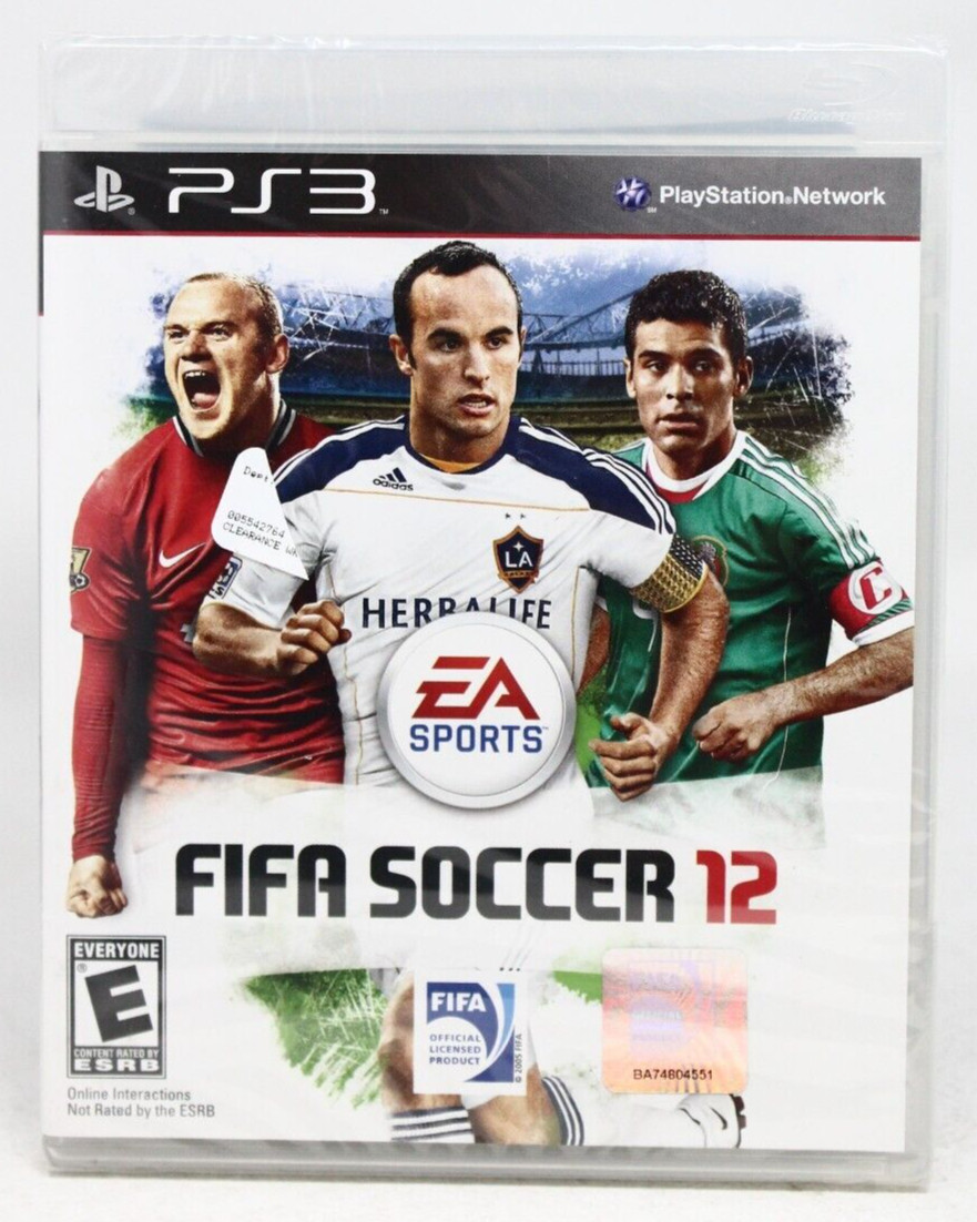 FIFA Soccer 12 (Sony PlayStation 3, PS3, 2011) – New Sealed – LD – See desc.