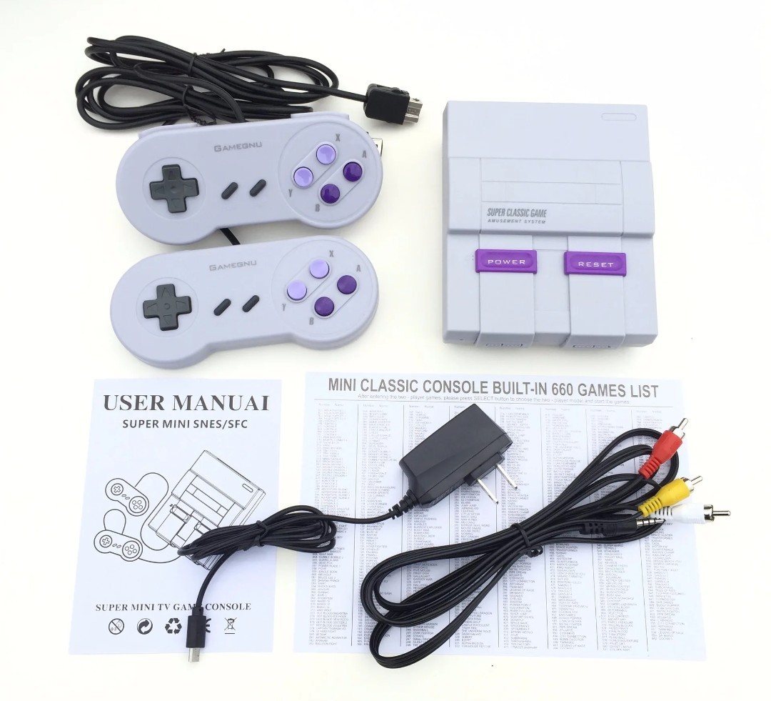 Nintendo Super NES Classic Edition Gaming Console – Grey