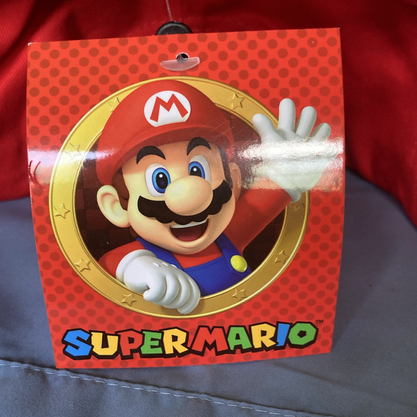 Nintendo Super Mario Mario Red Adjustable Snapback Baseball Cap Hat