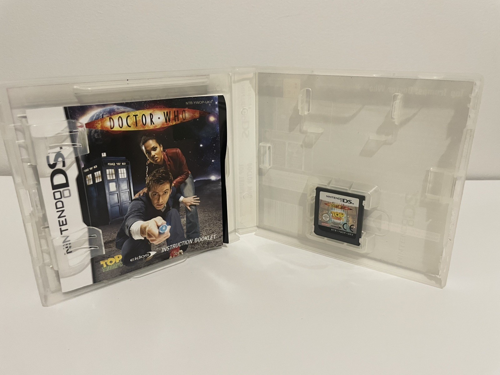 Nintendo DS Doctor Who Top Trumps PAL Complete In Box CIB