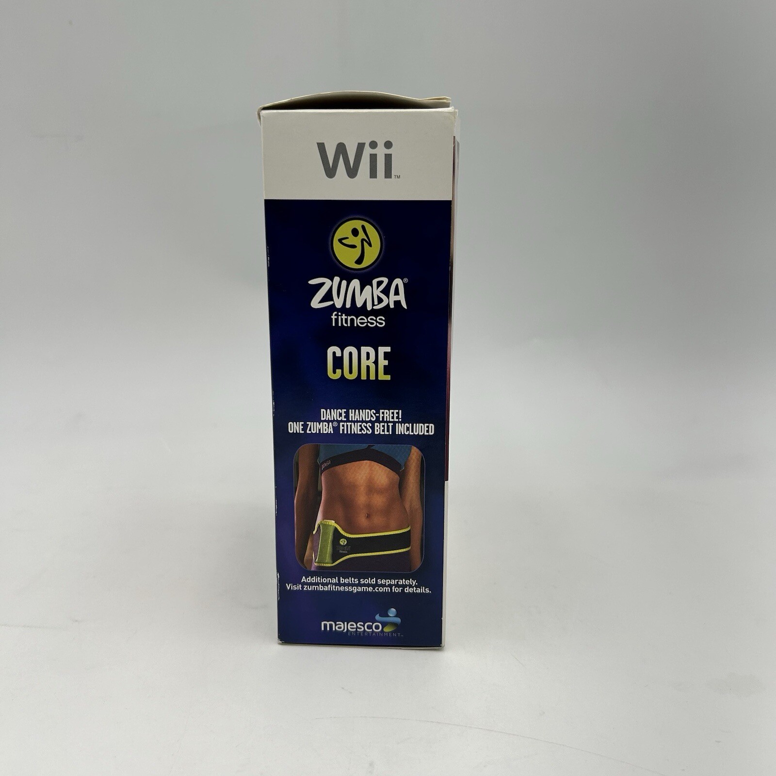 Zumba Fitness Core (Nintendo Wii, 2012) Complete W/ Manual And Fitness Belt