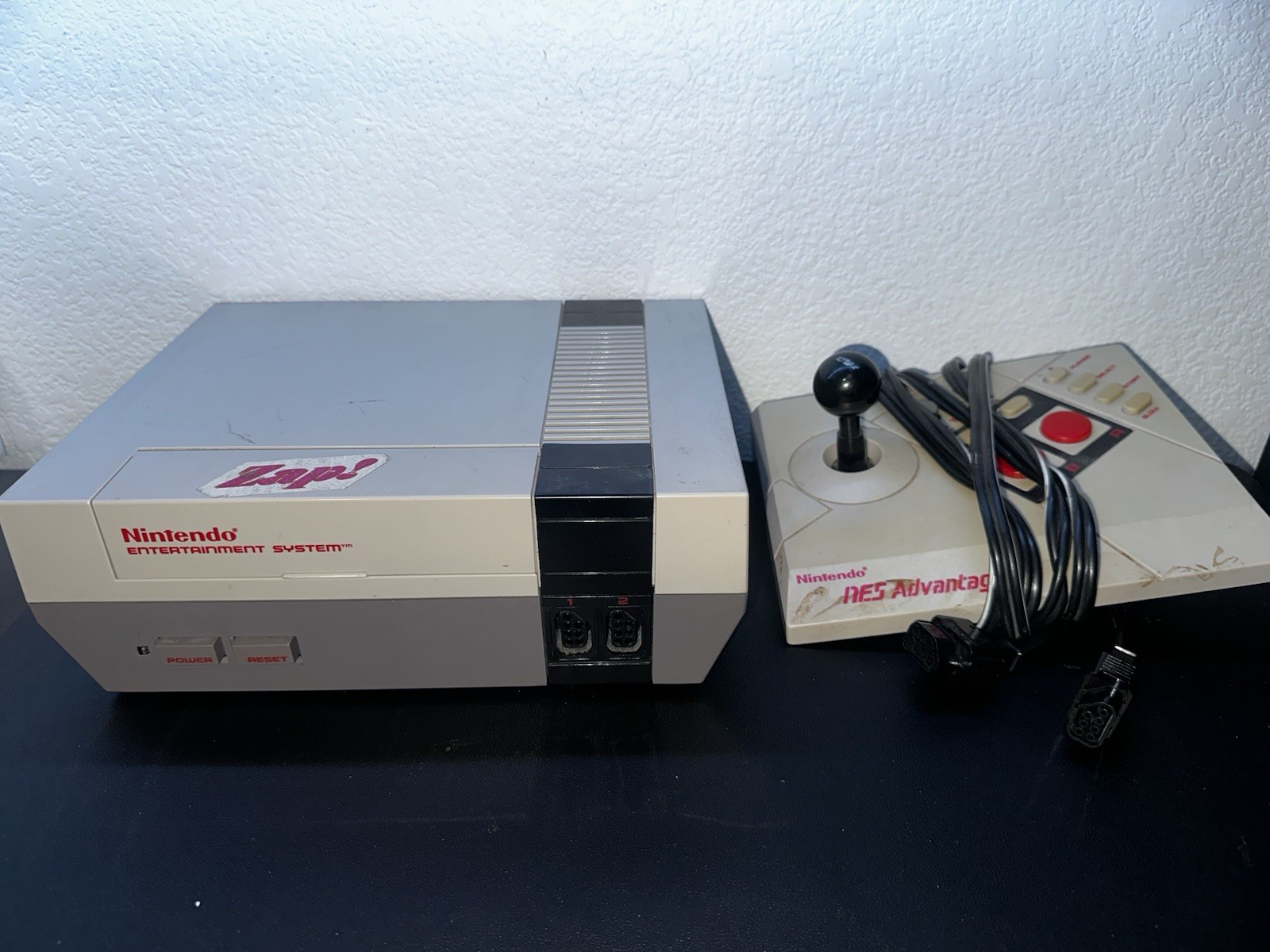 Nintendo NES Bundle Untested, Console, Controllers And 10 Games