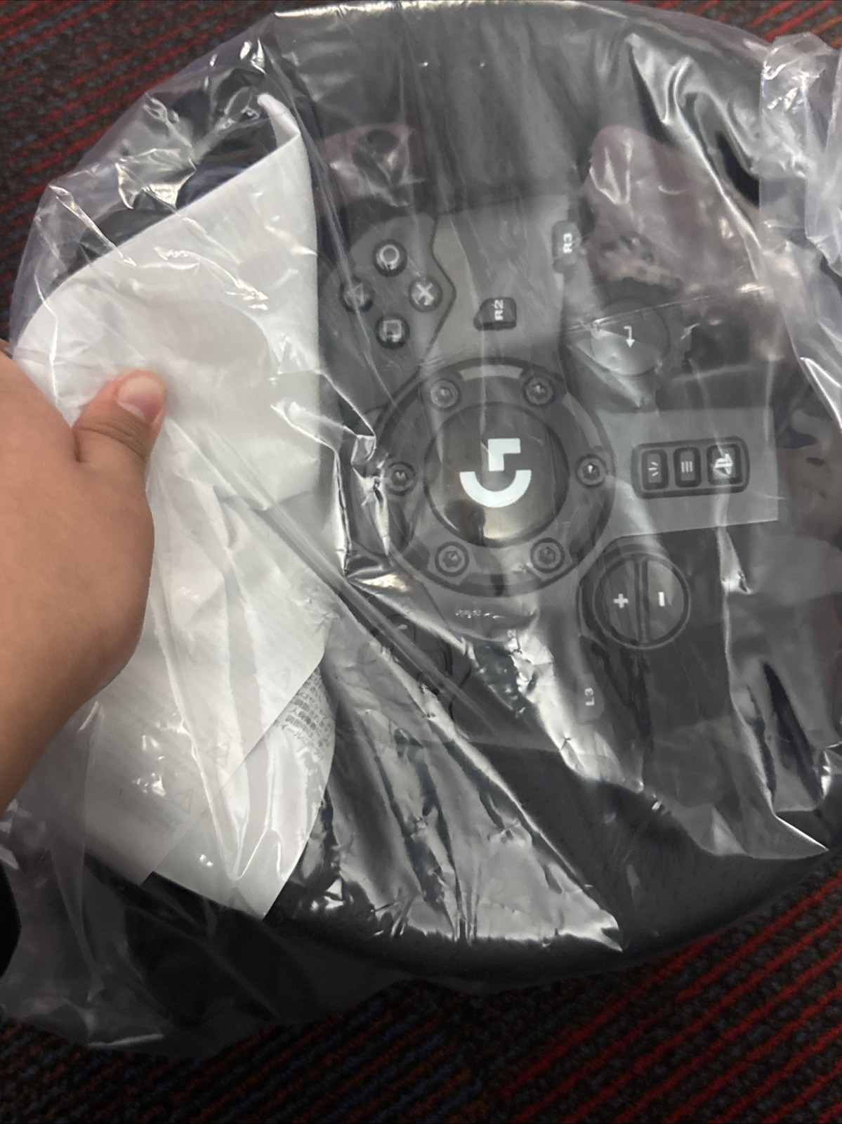Logitech G923 Racing Wheel and Pedals Compatible with PS5, PS4, PC