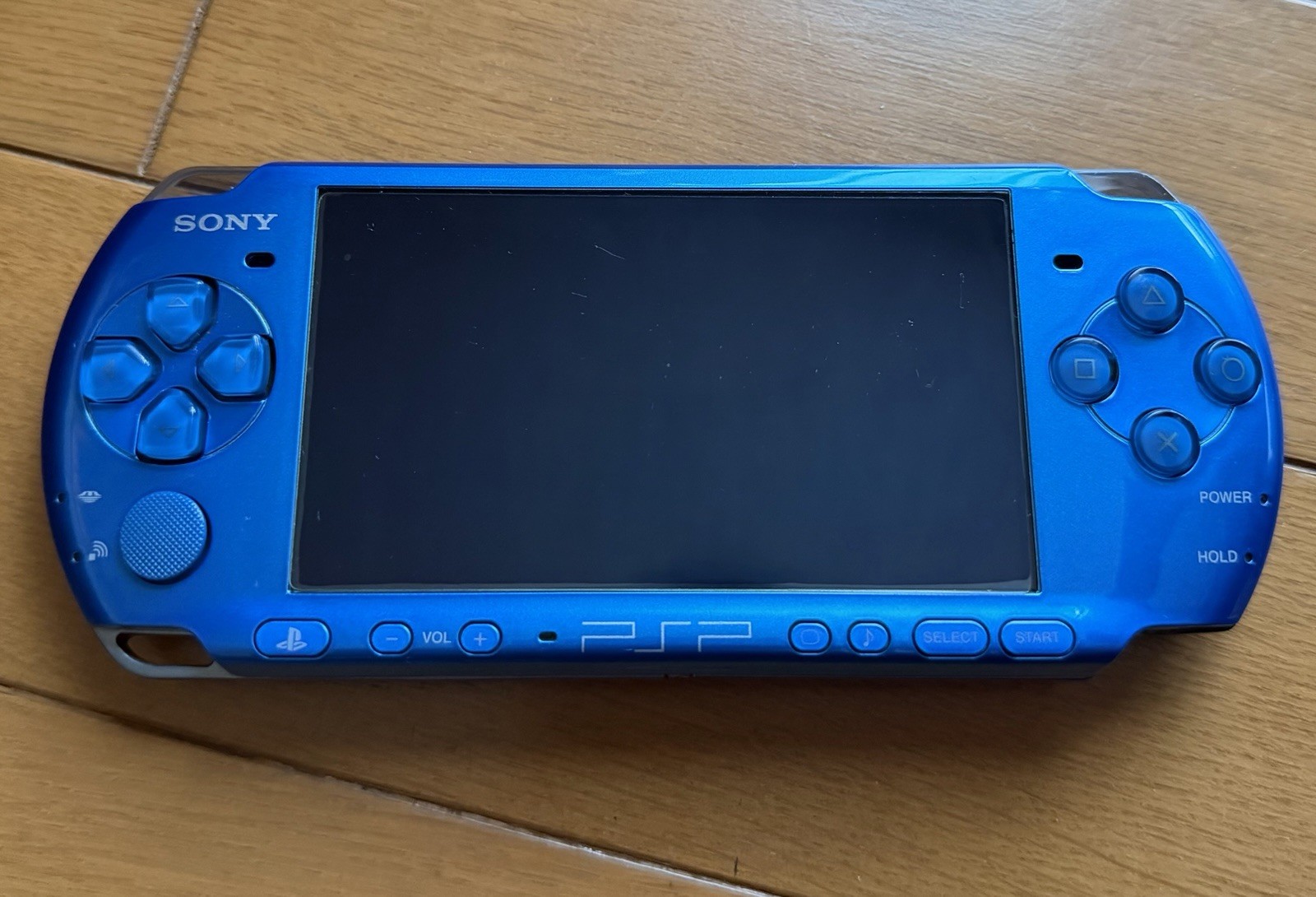 Sony PSP-3000 Vibrant Blue CIB Complete In Box Excellent Condition