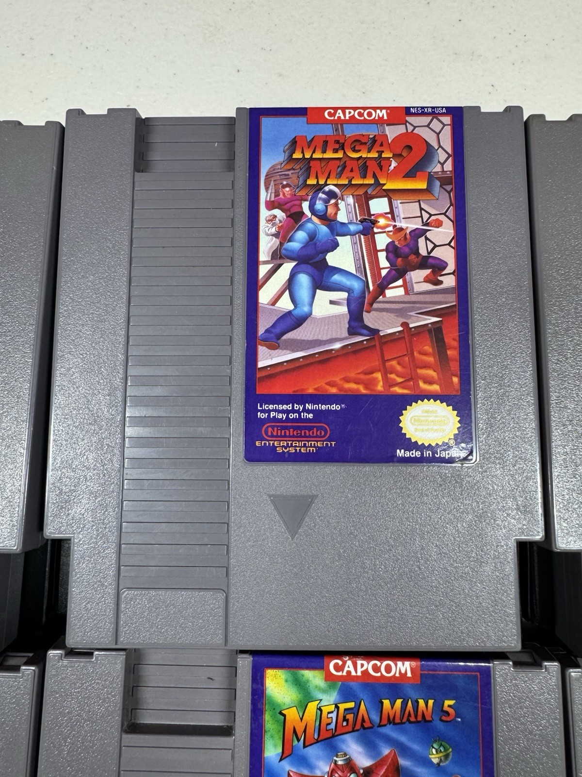 NES Nintendo Mega Man 1-6 Lot 1 2 3 4 5 6 Authentic Tested
