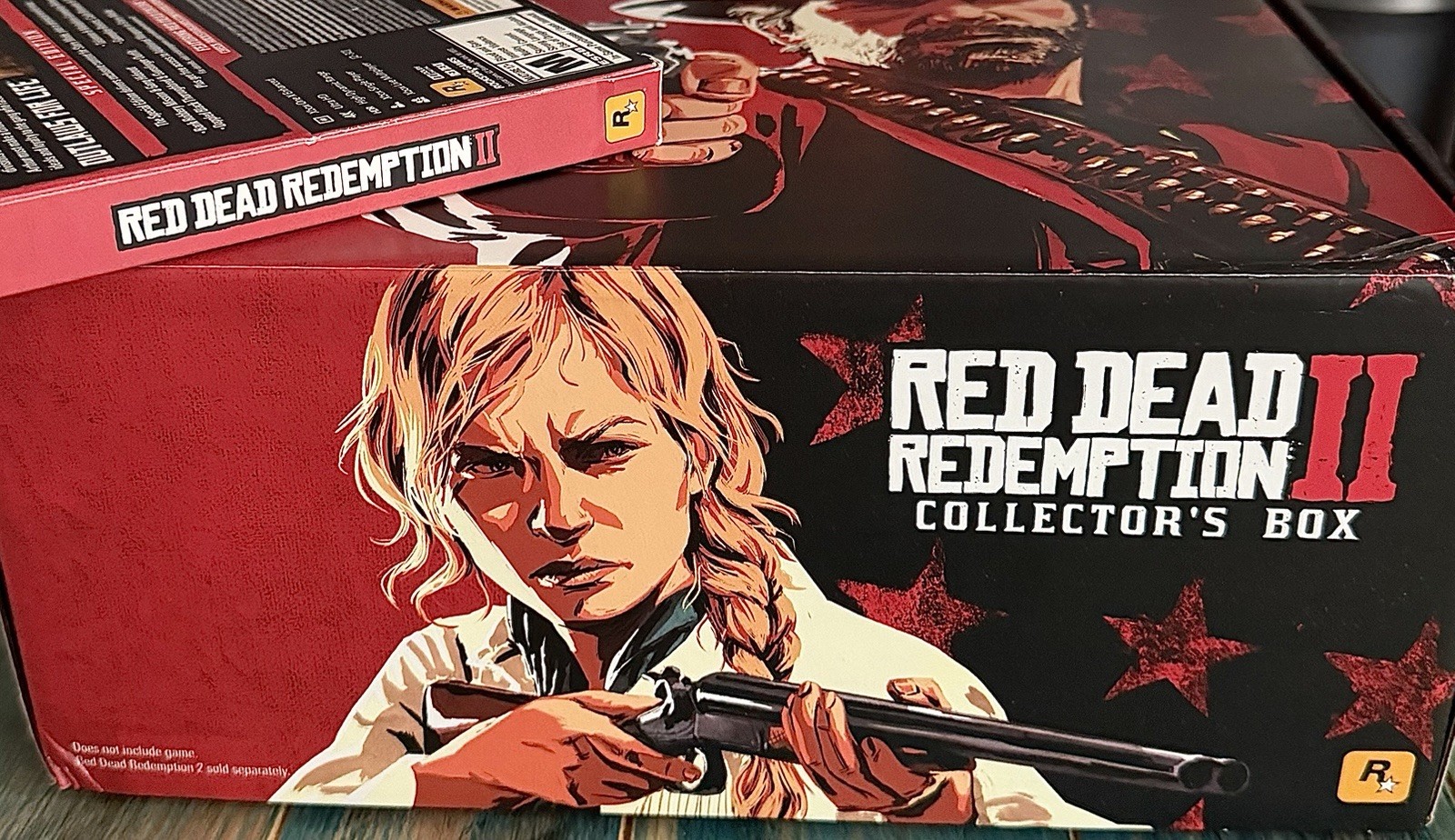 Red Dead Redemption II 2 Collector’s Box CIB contents unopened + game + guide