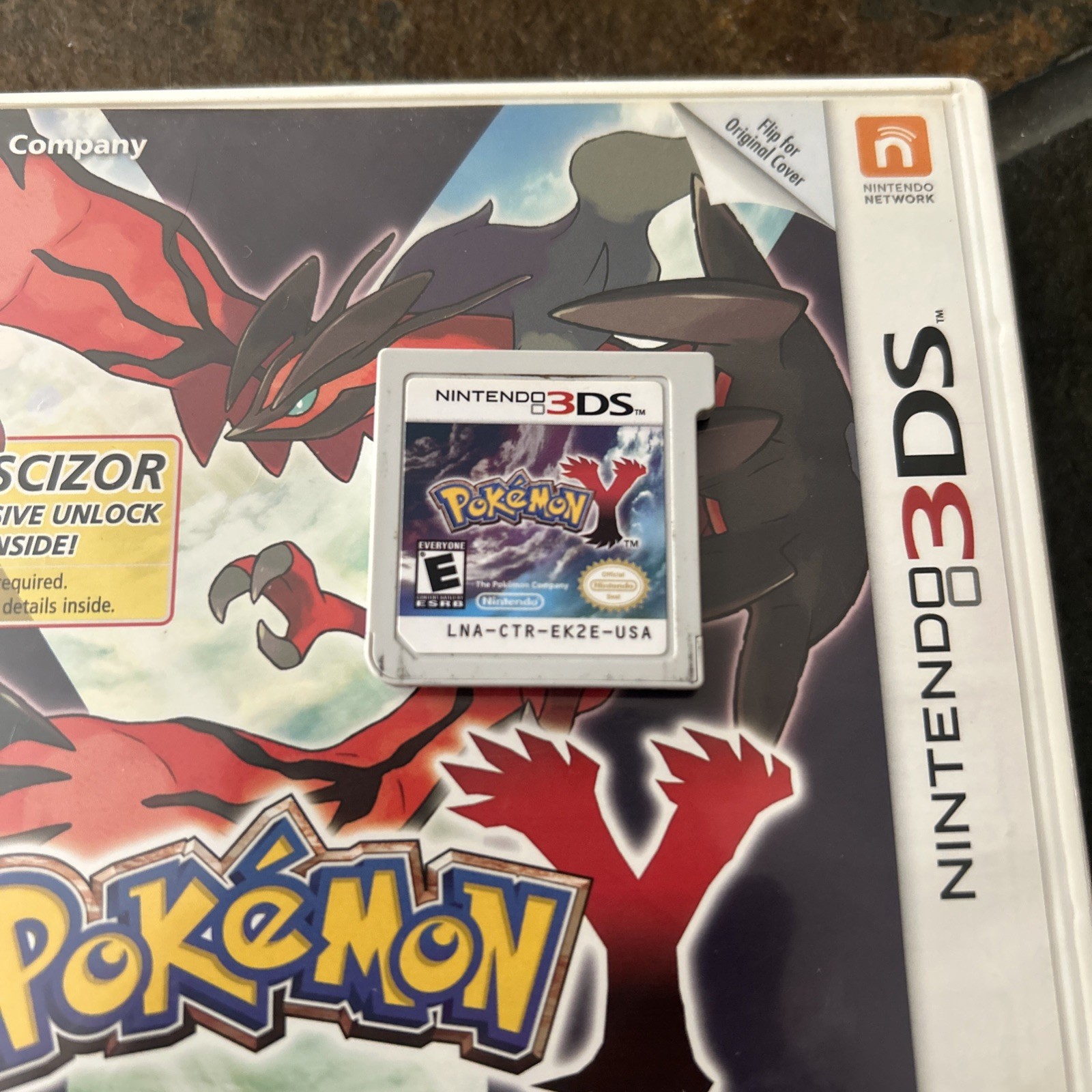 Nintendo 3DS Pokémon Y Game ,Cartridge , Case And Manual 2013