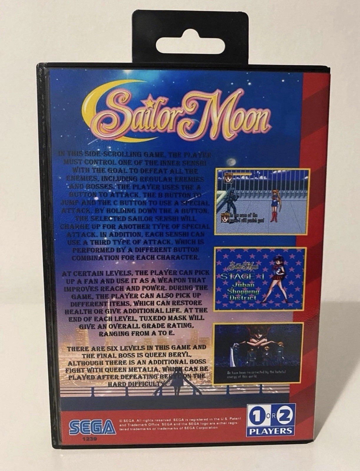 Sailor Moon (Sega Genesis) English Version