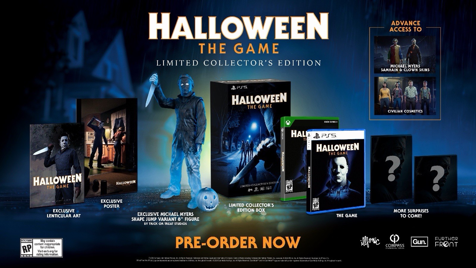 Halloween The Game Limited Collector’s Edition PS5 New Ships On Launch!
