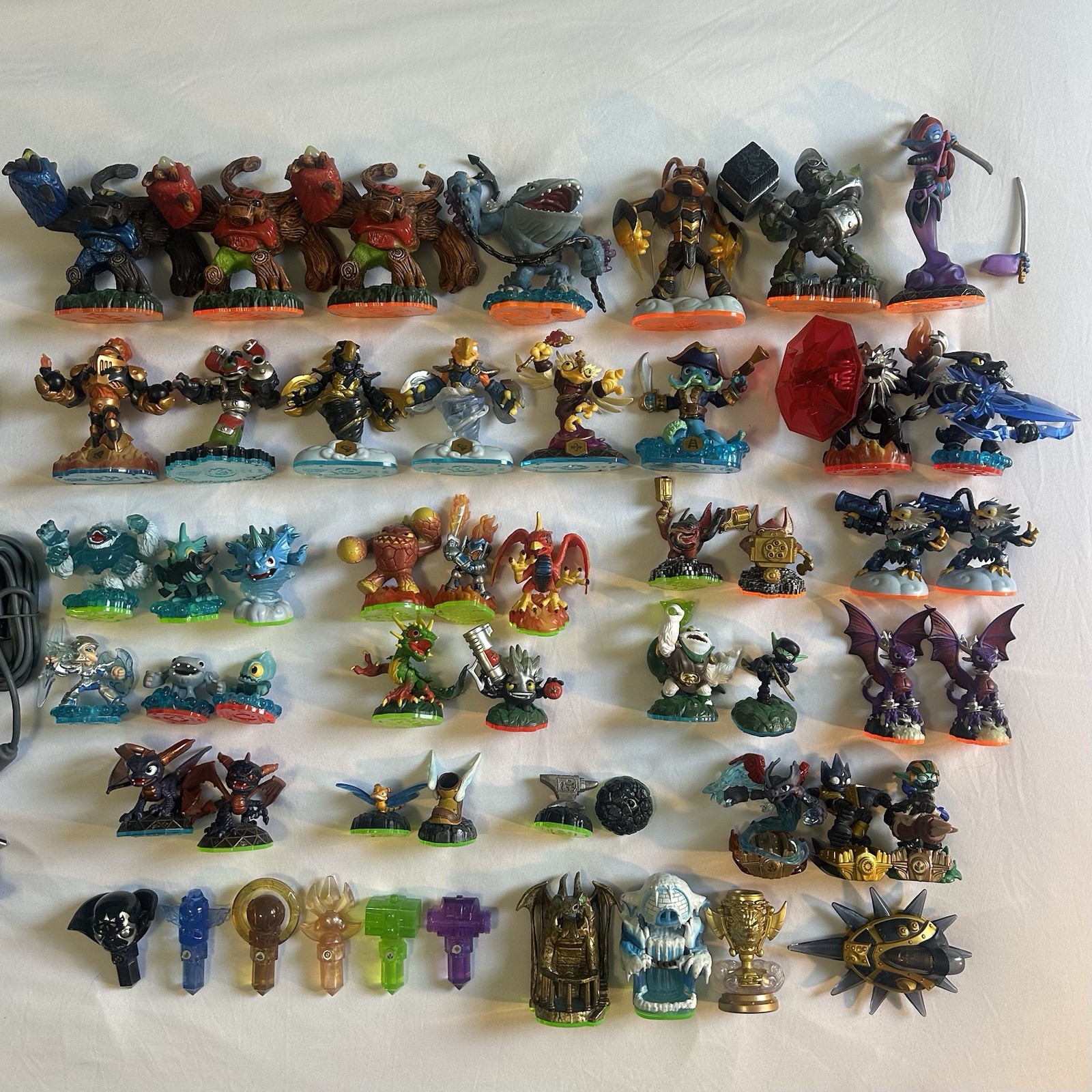 Skylanders LOT of 53, Portals & Games, Giants Swap Force Trap Team Superchargers