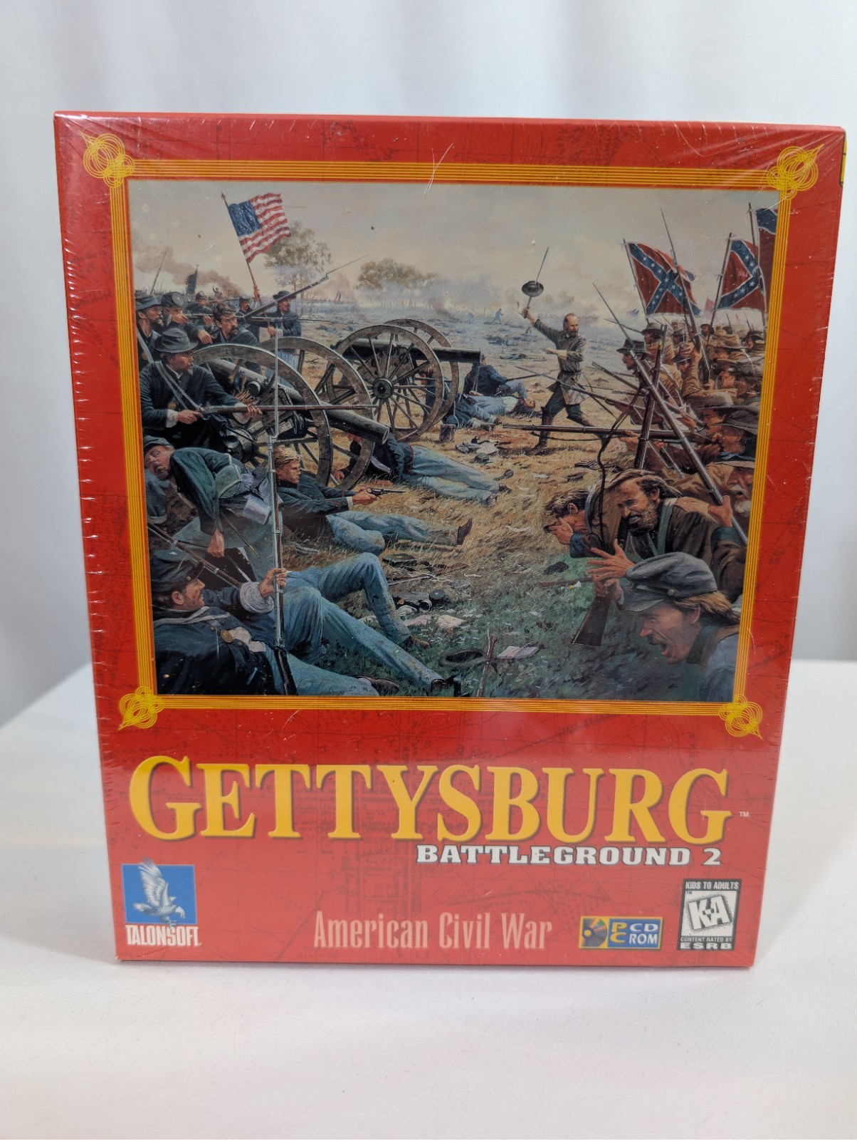 Battleground 2: Gettysburg PC CD American Civil War Strategy Game Windows