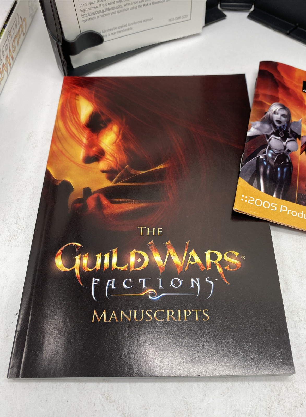Guild Wars Factions PC CD-ROM Windows Video Game NCSOFT Arenanet COMPLETE