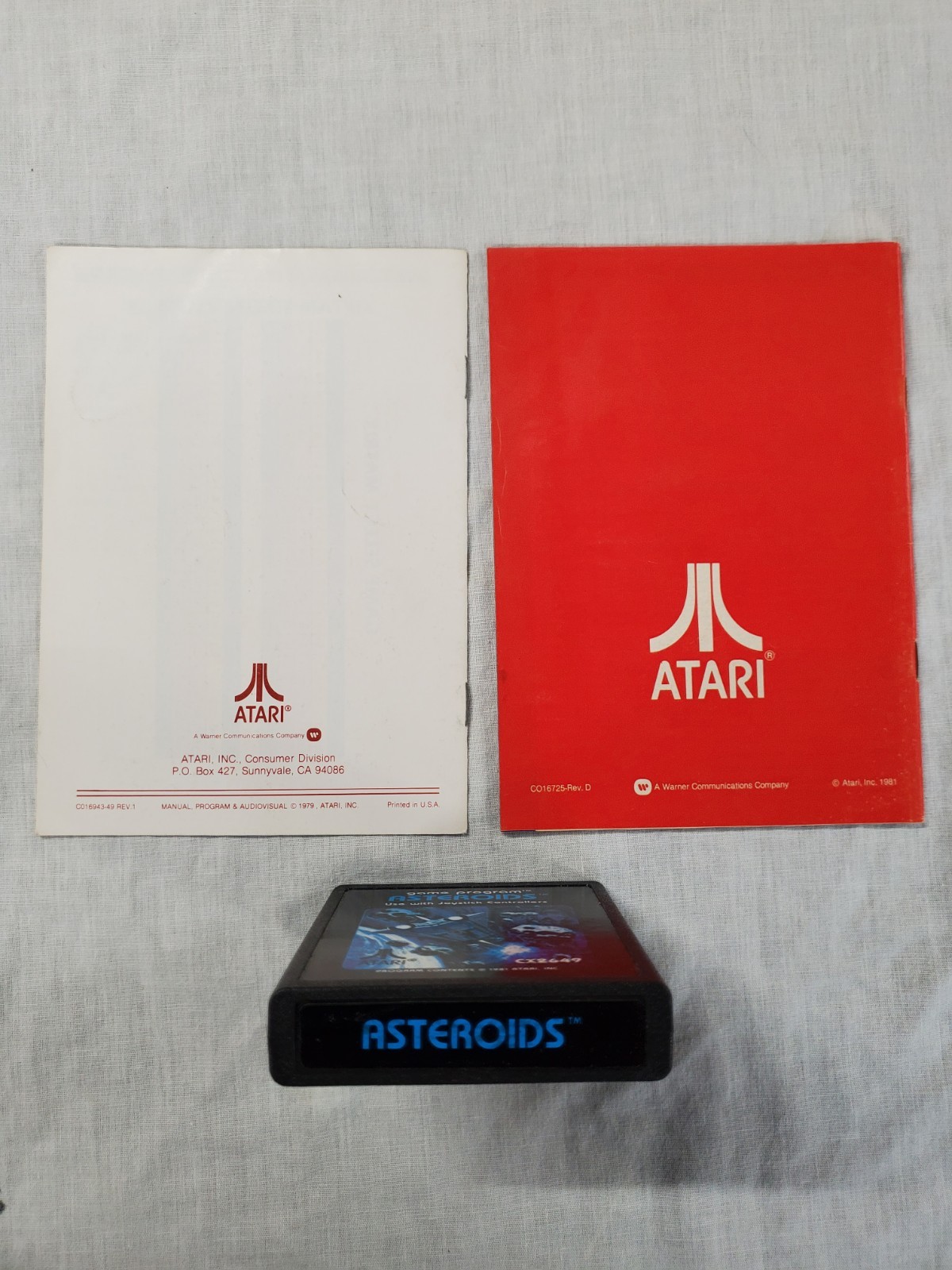Atari 2600 Asteroids CIB Complete In Box (B015)