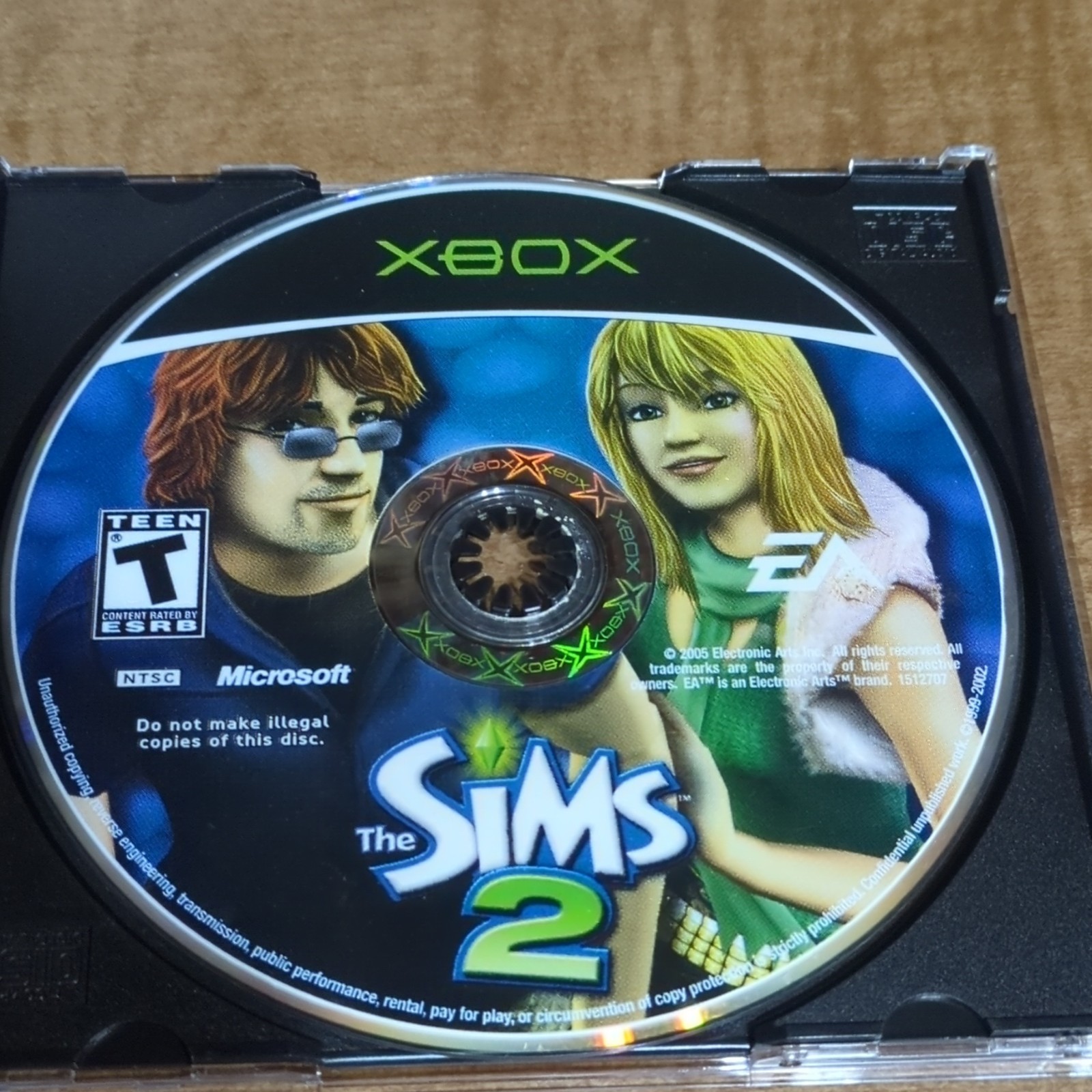 Electronic Arts The Sims 2 Microsoft Xbox T NTSC-U/C 2005 The Sims Series