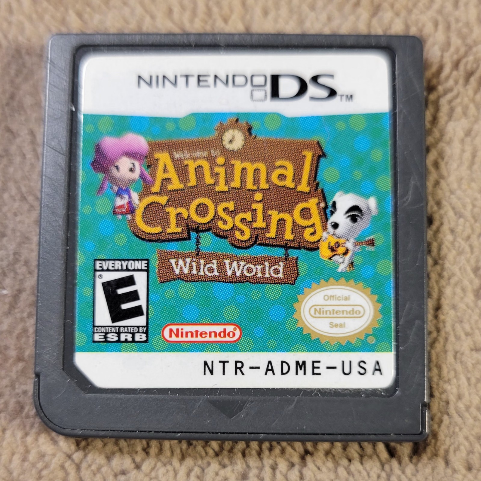 Animal Crossing Wild World Nintendo DS Authentic Tested Working