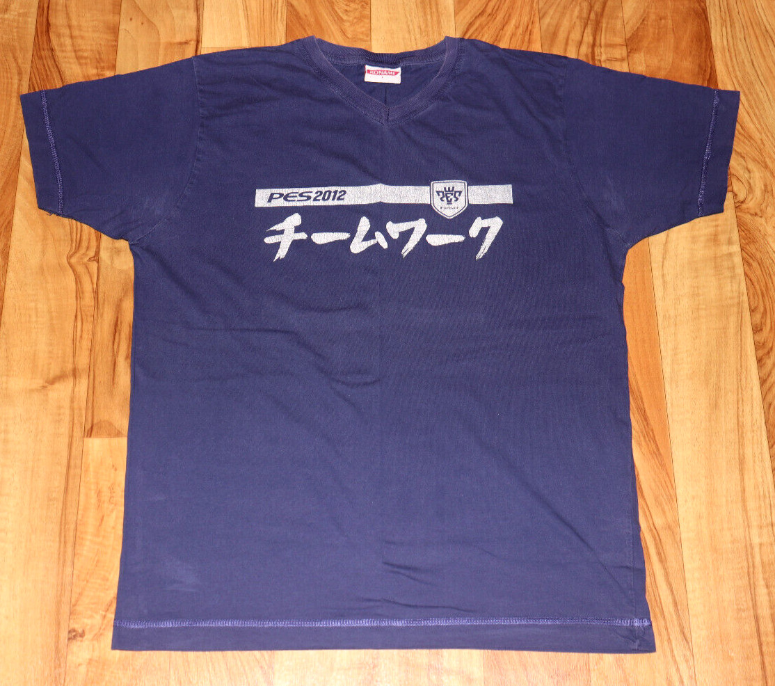 Pro Evolution Soccer 2012 PlayStation 2‎ Rare T-Shirt Size : L
