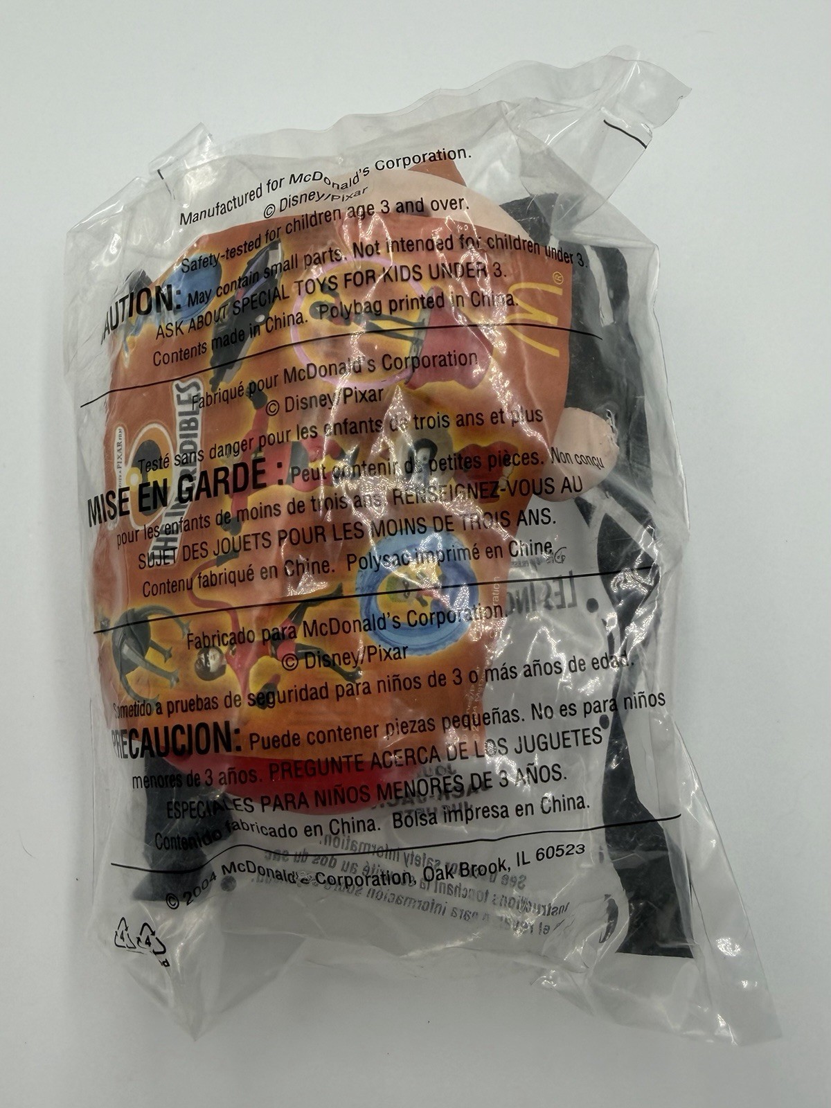 Brand New McDonalds The Incredibles Jack-Jack Promotional Toy 2004