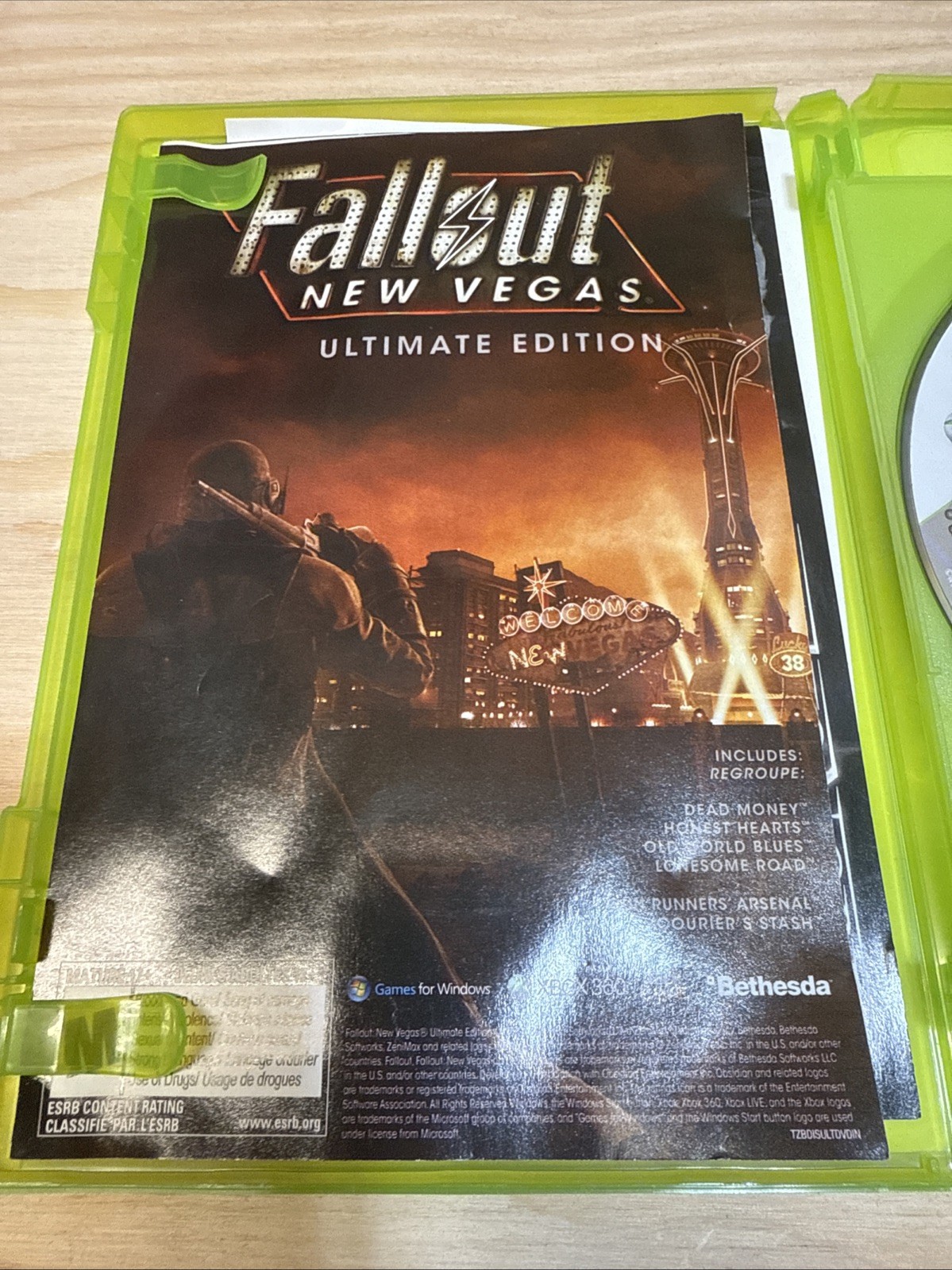 Fallout: New Vegas — Ultimate Edition (Xbox 360, 2012) CIB Verified Working