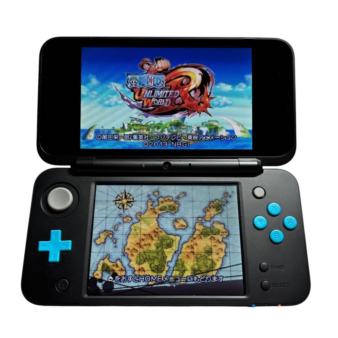 Tested New Nintendo 2DS LL Black x Turquoise