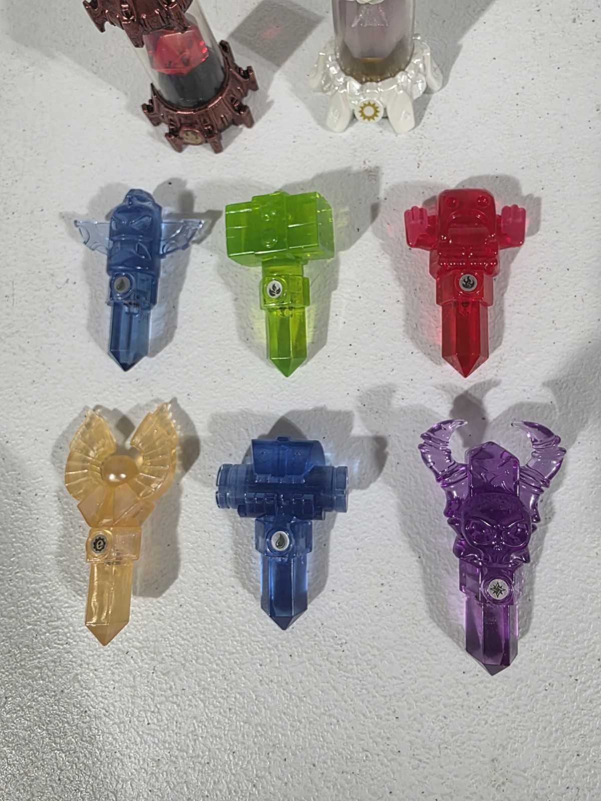 Skylanders Trap Team Traps Lot of 8 Fire Water Earth Light Air Magic Genuine