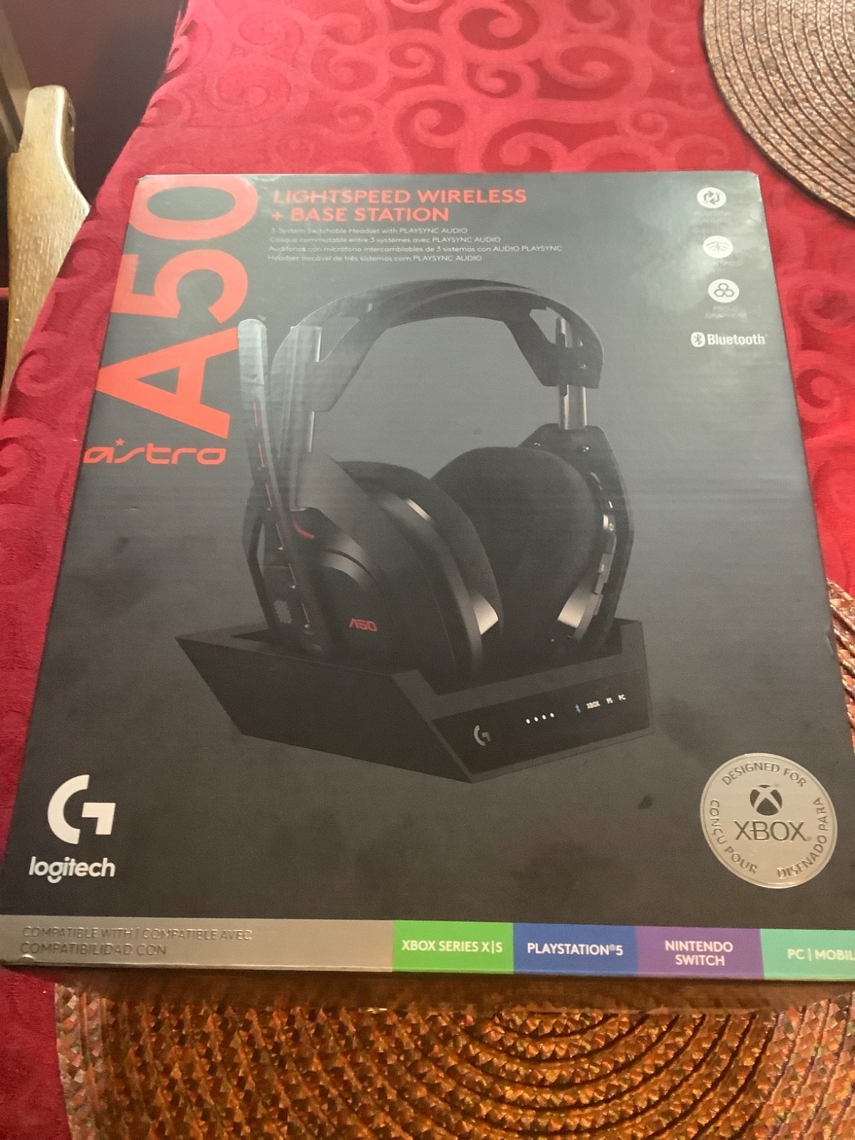 Brand New Logitech Astro A50 Gen 5 LIGHTSPEED Wireless Gaming Headset*opened box