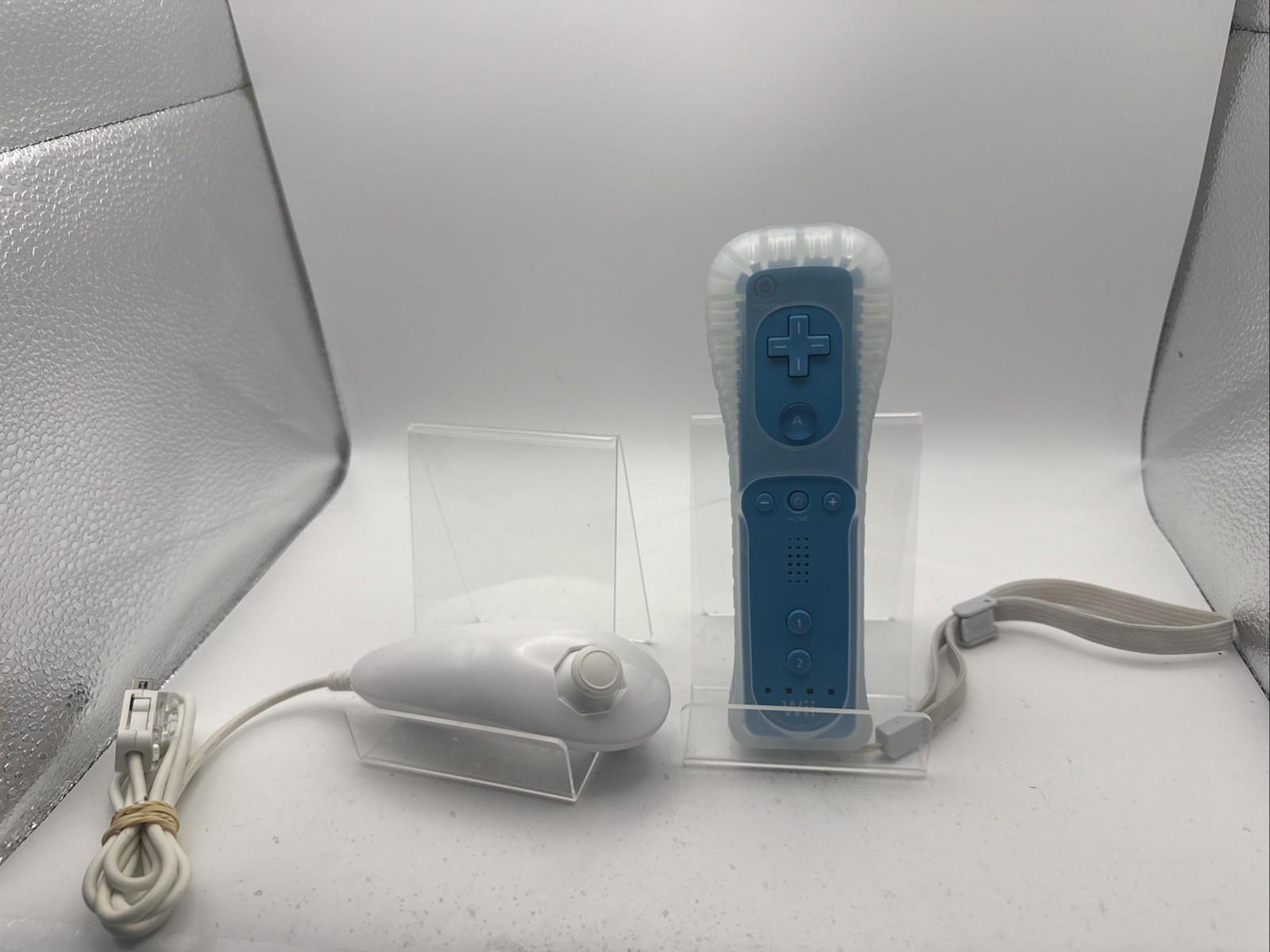 Original Nintendo Wii Controller W/ Motion Plus & Nunchuck Official Wii Remote