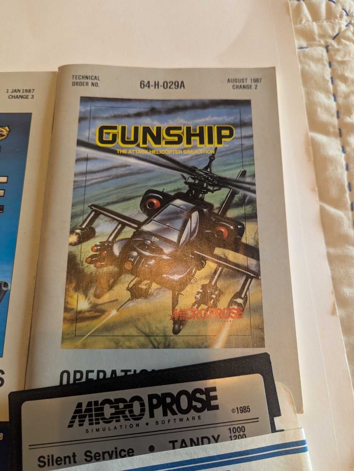 Micro Prose Games Lot Silent Service (Box) And Gunship + More – See Video