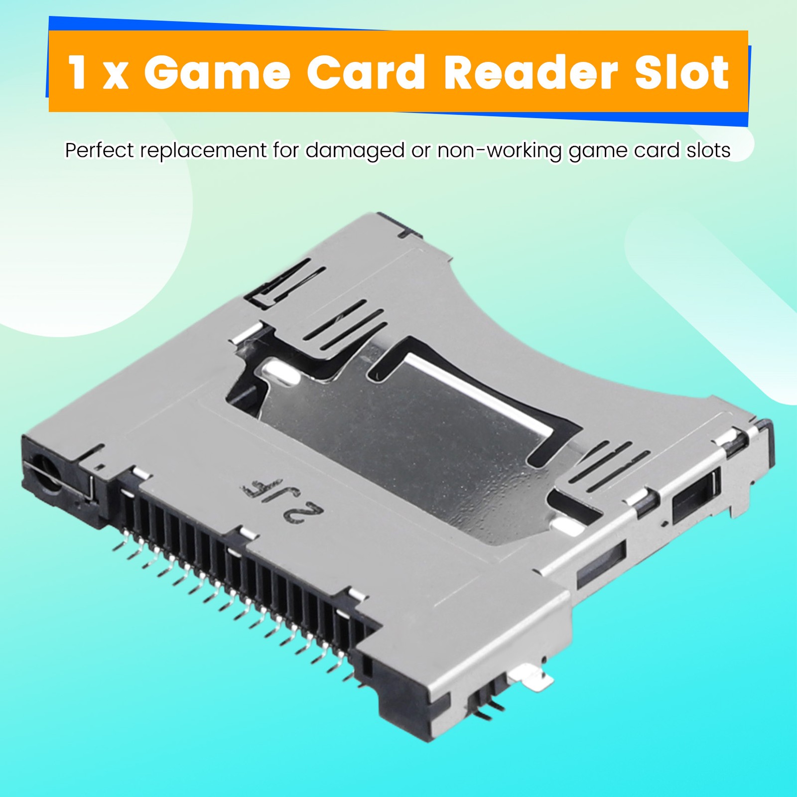 Game Card Reader Slot Replacement for NDSI NDSILL/XL – Game Console Card7693