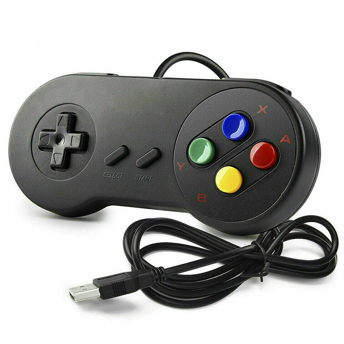 USB N64 Controller Wired/ Wireless SNES NES Joypad For Win PC MAC Raspberry Pi