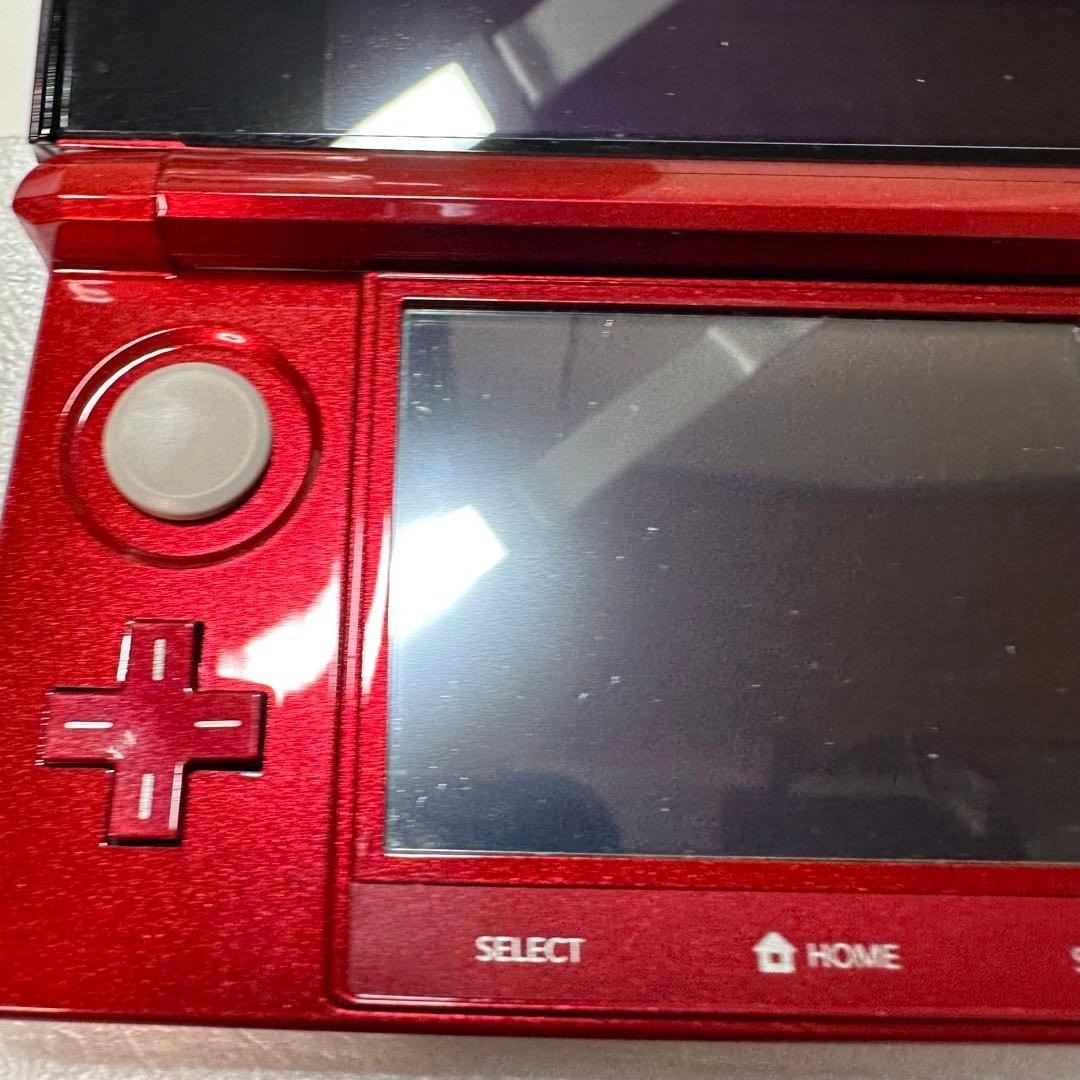Nintendo 3DS Flare Red 6176 From Japan