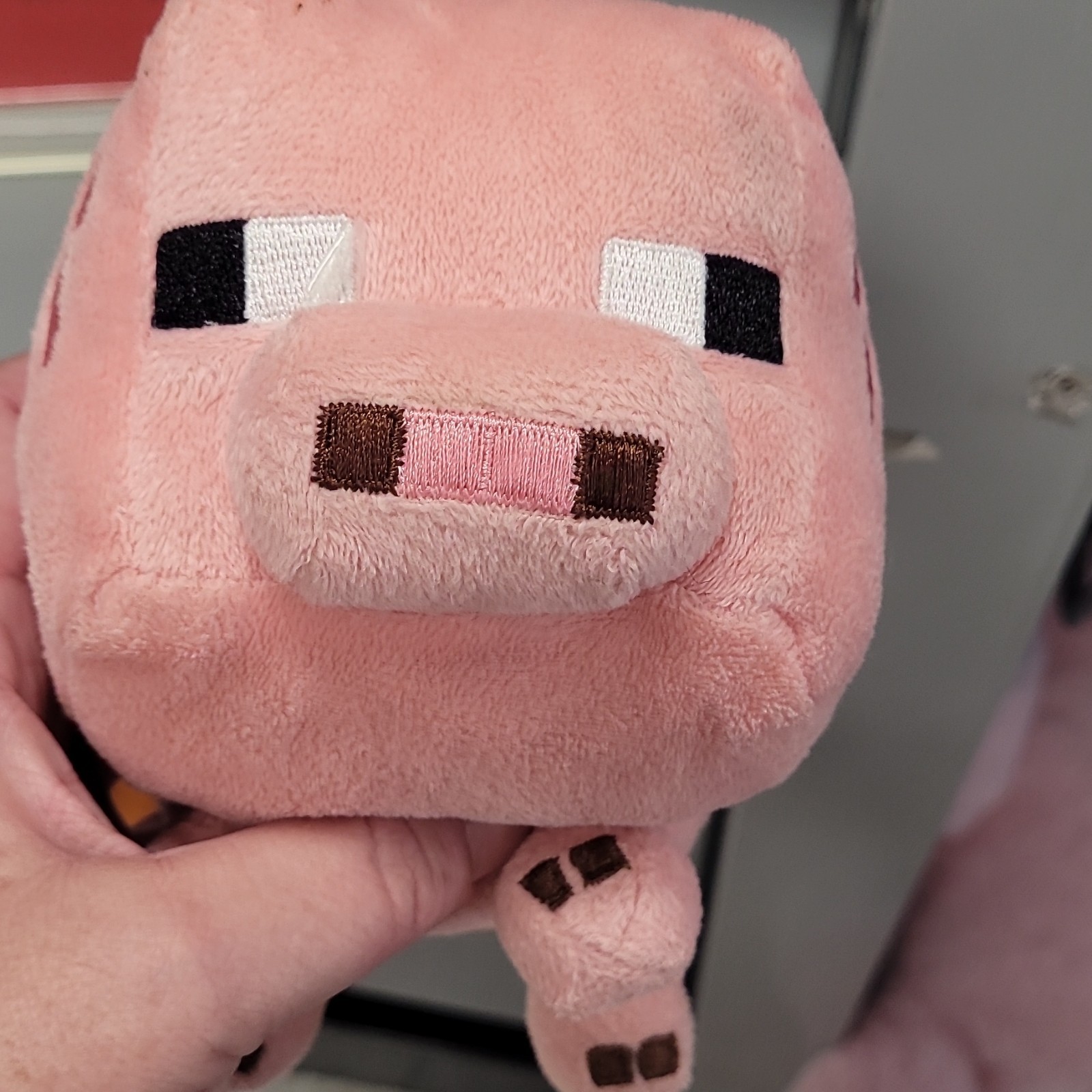 Mojang Minecraft Pig Plush Stuffed Animal Toy Plush, Minecraft Video Game Series
