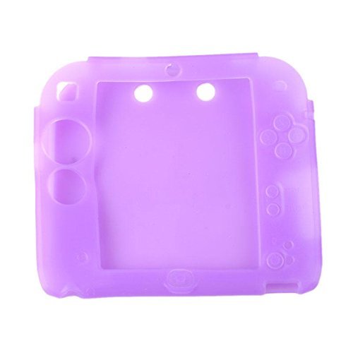 2PCS Soft Silicone Gel Rubber Cases Cover Skin for Nintendo 2DS Game Controller