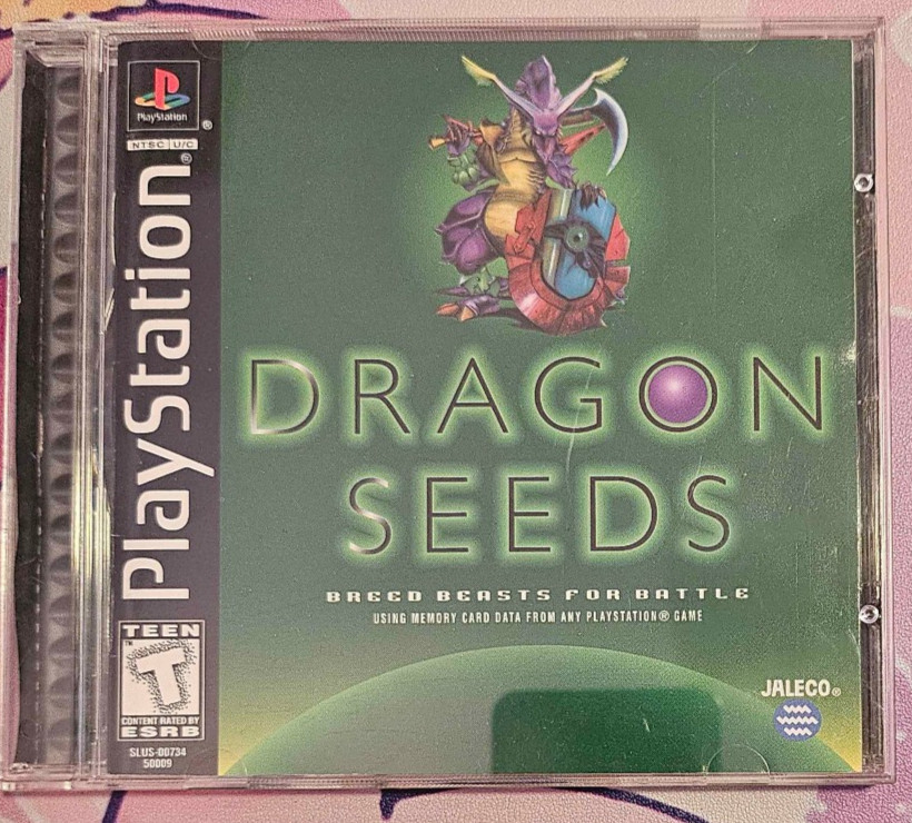 Dragon Seeds (Sony PlayStation 1, 1998) – Jaleco – Tested/Working – CIB