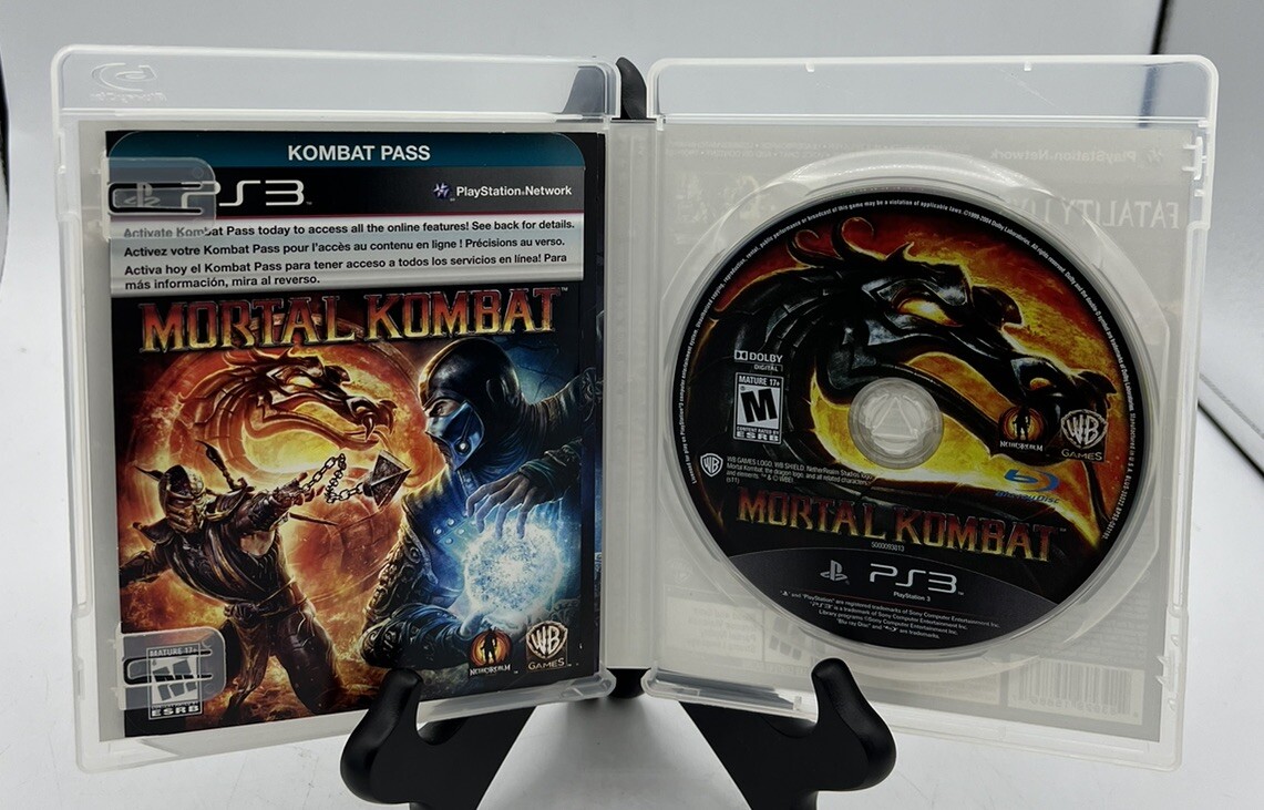 Mortal Kombat (Sony PlayStation 3, 2012) PS3 Complete CIB TESTED!
