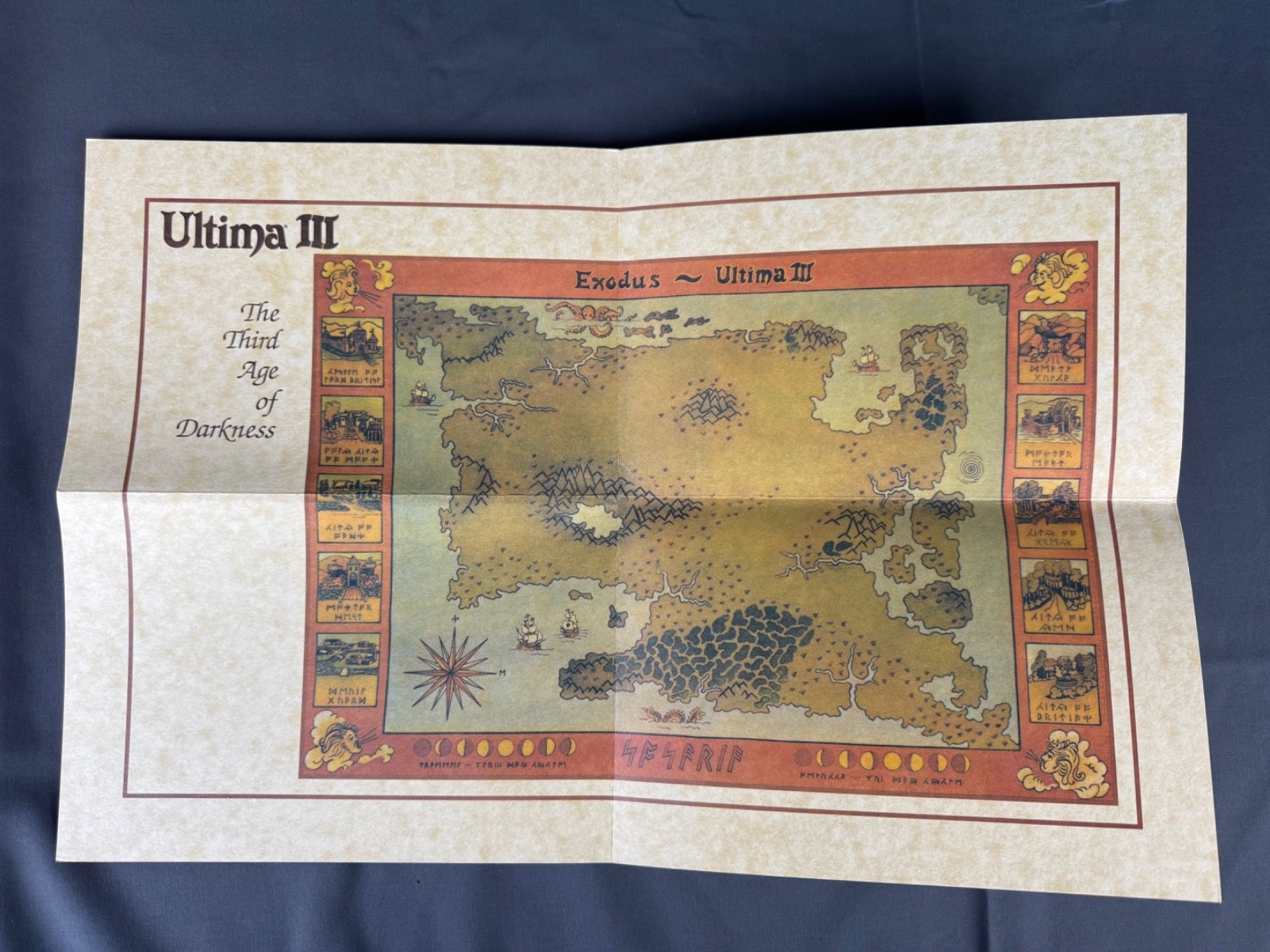 Ultima Trilogy 1-2-3 Apple (Origin Systems)