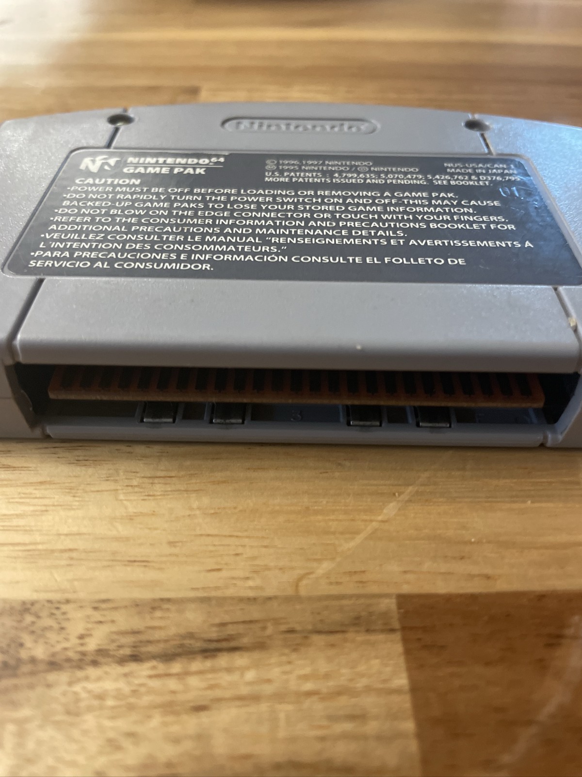 Super Mario 64 Nintendo 64 N64 Game Cartridge NUS-006 USA authentic tested