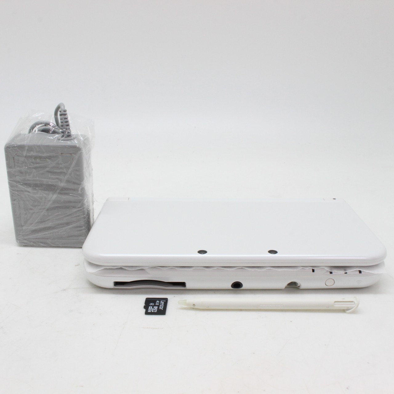 [ Rank A ] NINTENDO NEW 3DS XL PEARL WHITE Game Console From Japan 4344