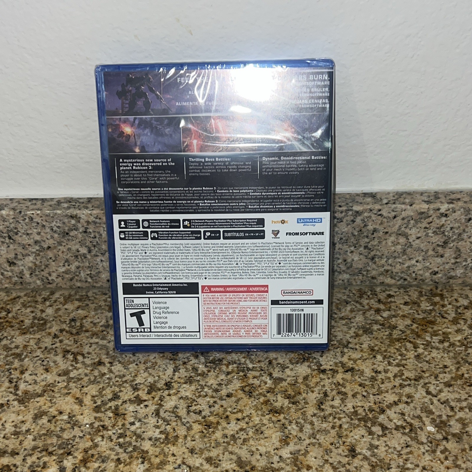 BANDAI NAMCO Armored Core VI Fires of Rubicon PS5 T NTSC-U/C Online MP
