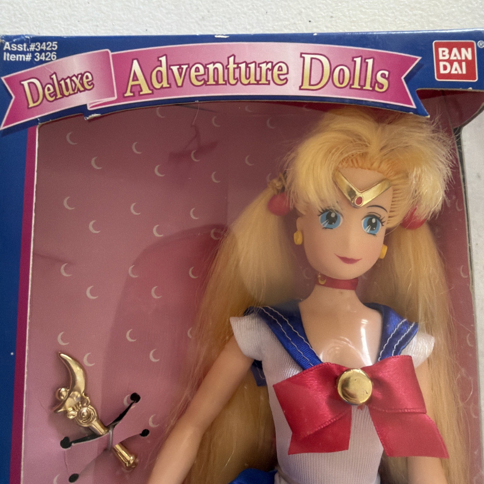 SAILOR MOON 11.5″ Deluxe Adventure Doll Senshi Serena Tsukino Usagi BANDAI 1995